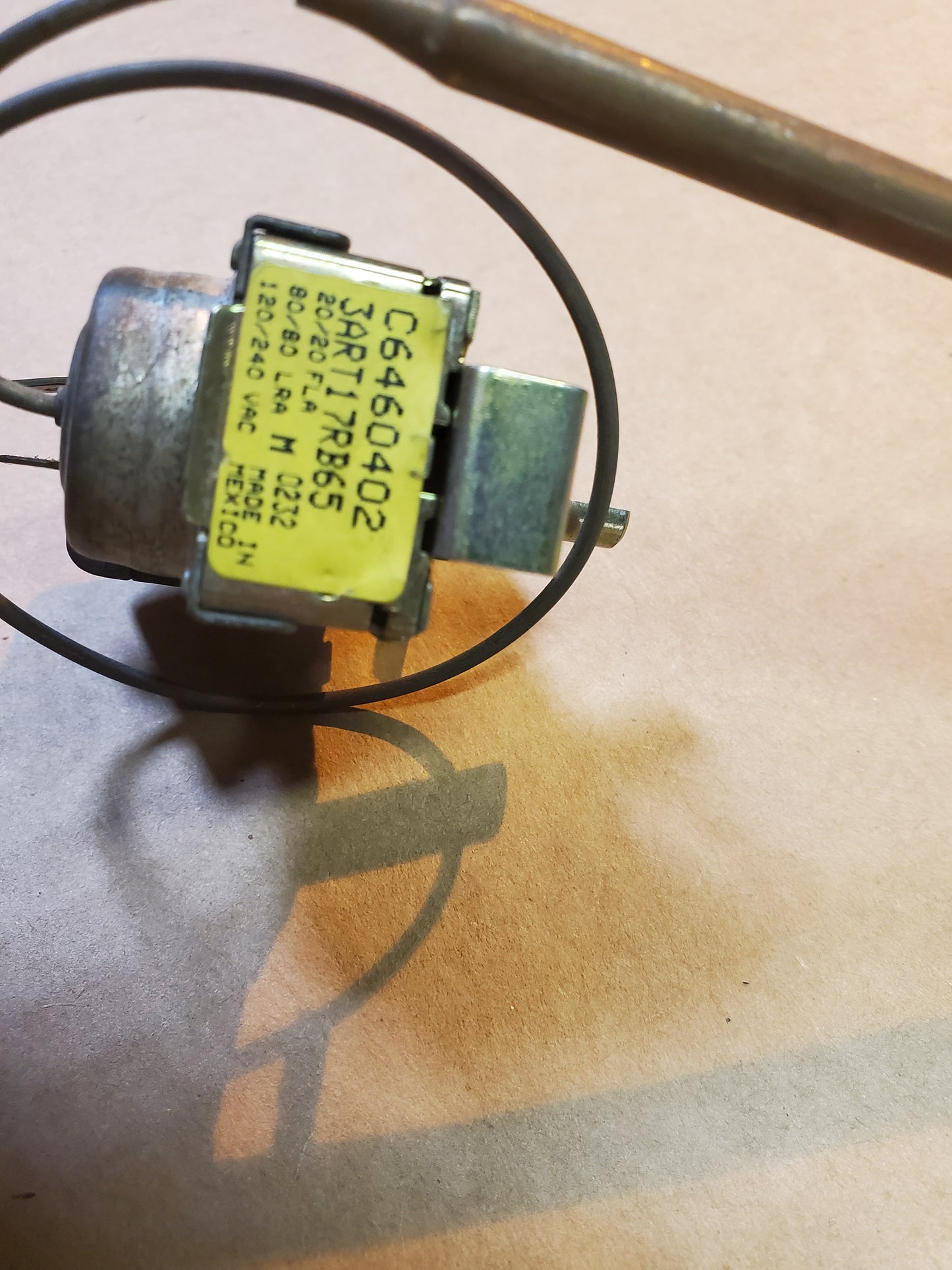COLD CONTROL THERMOSTAT 120/240VAC