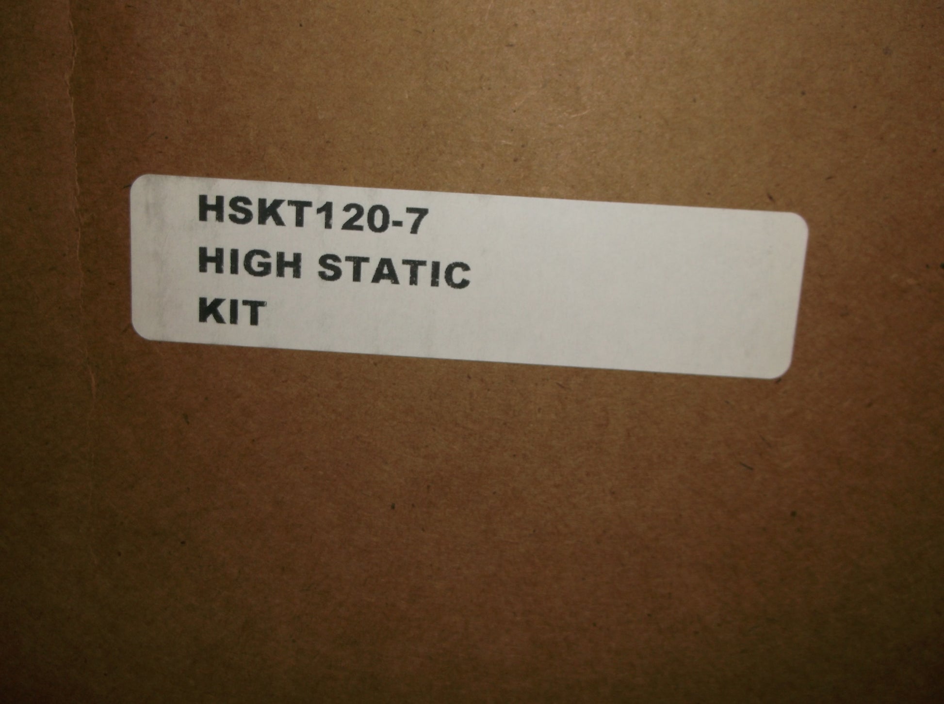 HSKT HIGH STATIC KIT FOR DCG,DCC,DCH 10 TON MODELS (575 VOLT)