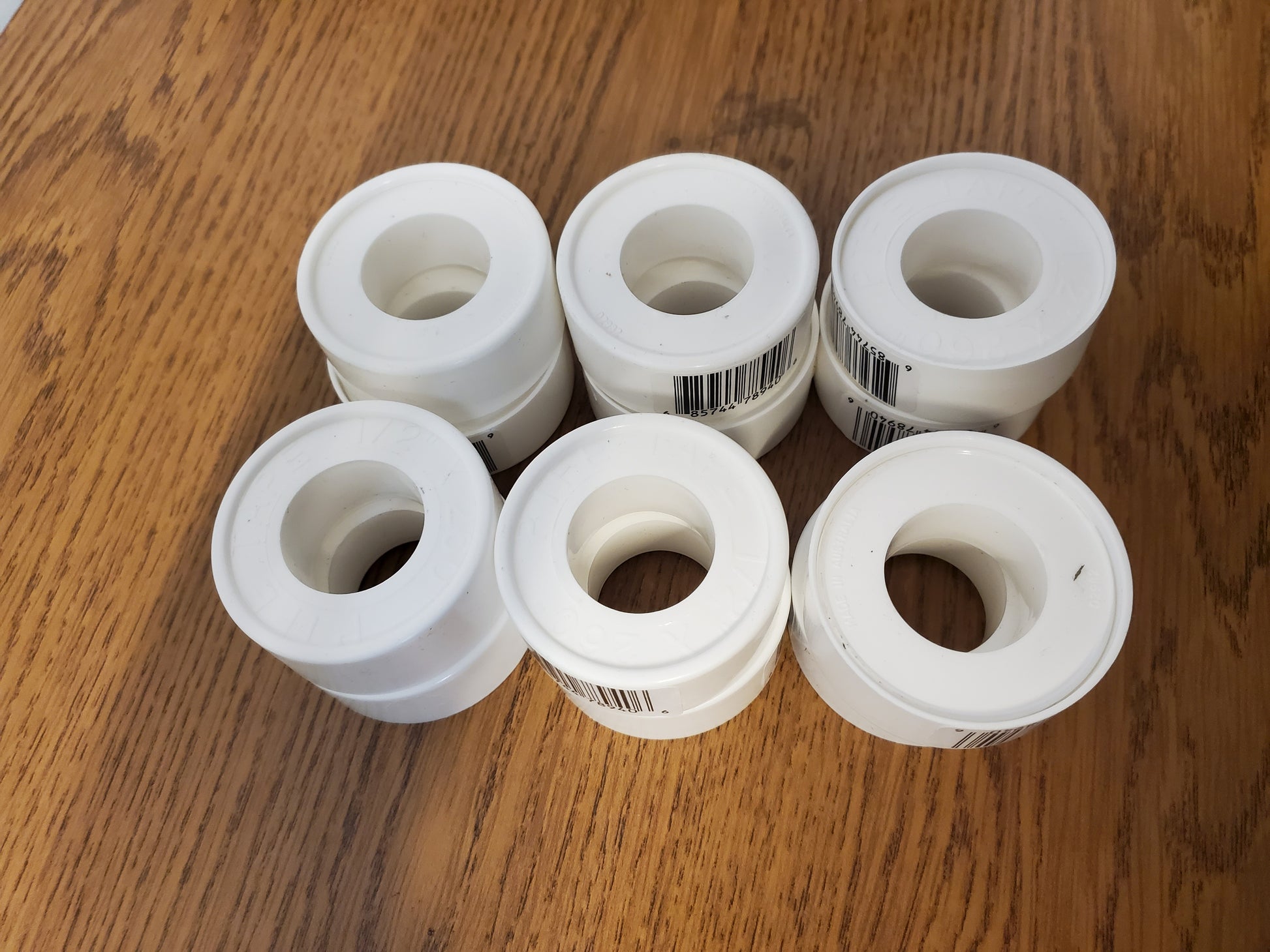 1/2" x 260" STD GRADE TEFLON TAPE WHITE