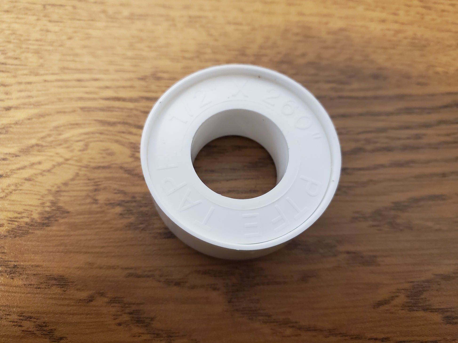 1/2" x 260" STD GRADE TEFLON TAPE WHITE