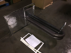 2 TUBE HEAT EXCHANGER ASSEMBLY WITH BURNER