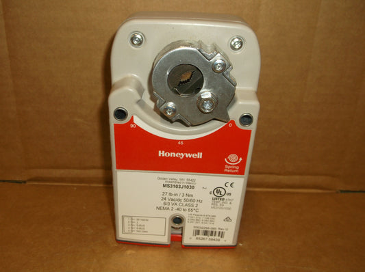 DAMPER ACTUATOR,90 SECOND,NO CONDUIT(27lb-in),24 VAC/DC,50/60 HZ.