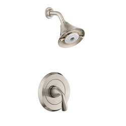 "FLUENT" BRUSHED NICKEL FLOWISE PRESSURE BALANCE SHOWER TRIM KIT