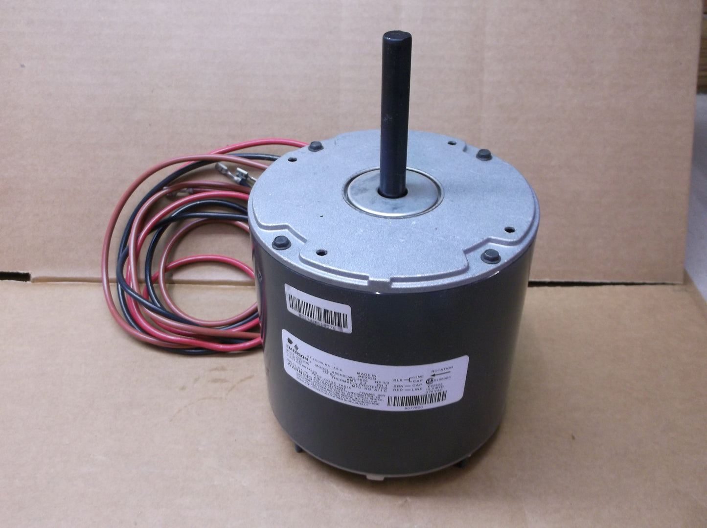 1/3HP CONDENSER FAN MOTOR  208-230/60/1   RPM:825/1-SPEED