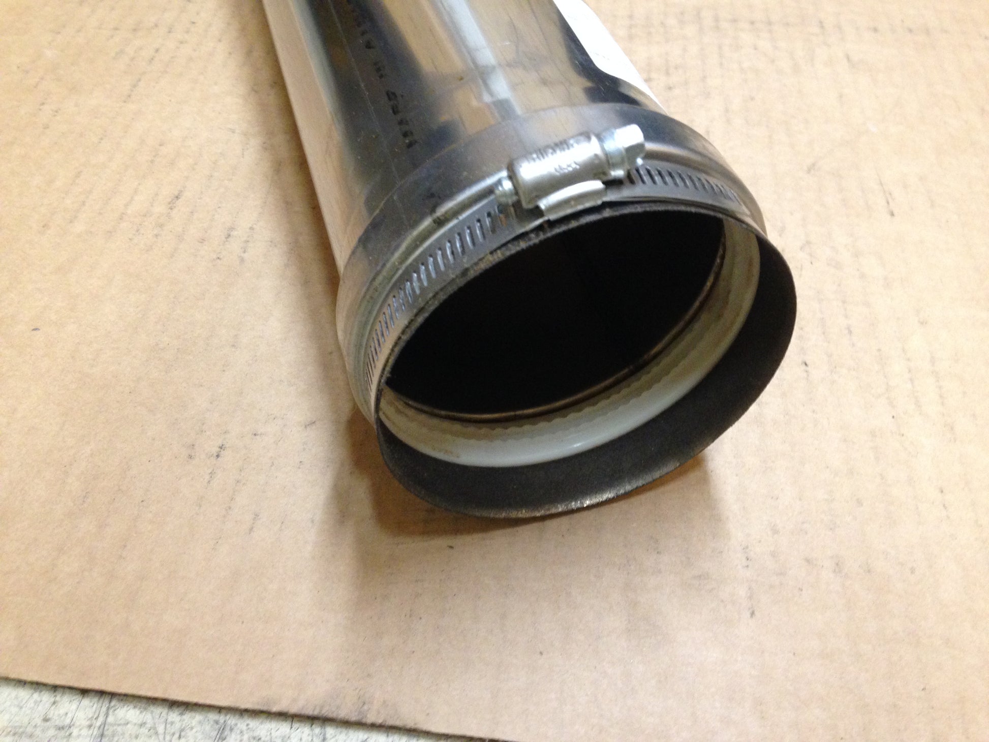 4" X 2' Z-VENT SINGLE WALL PIPE