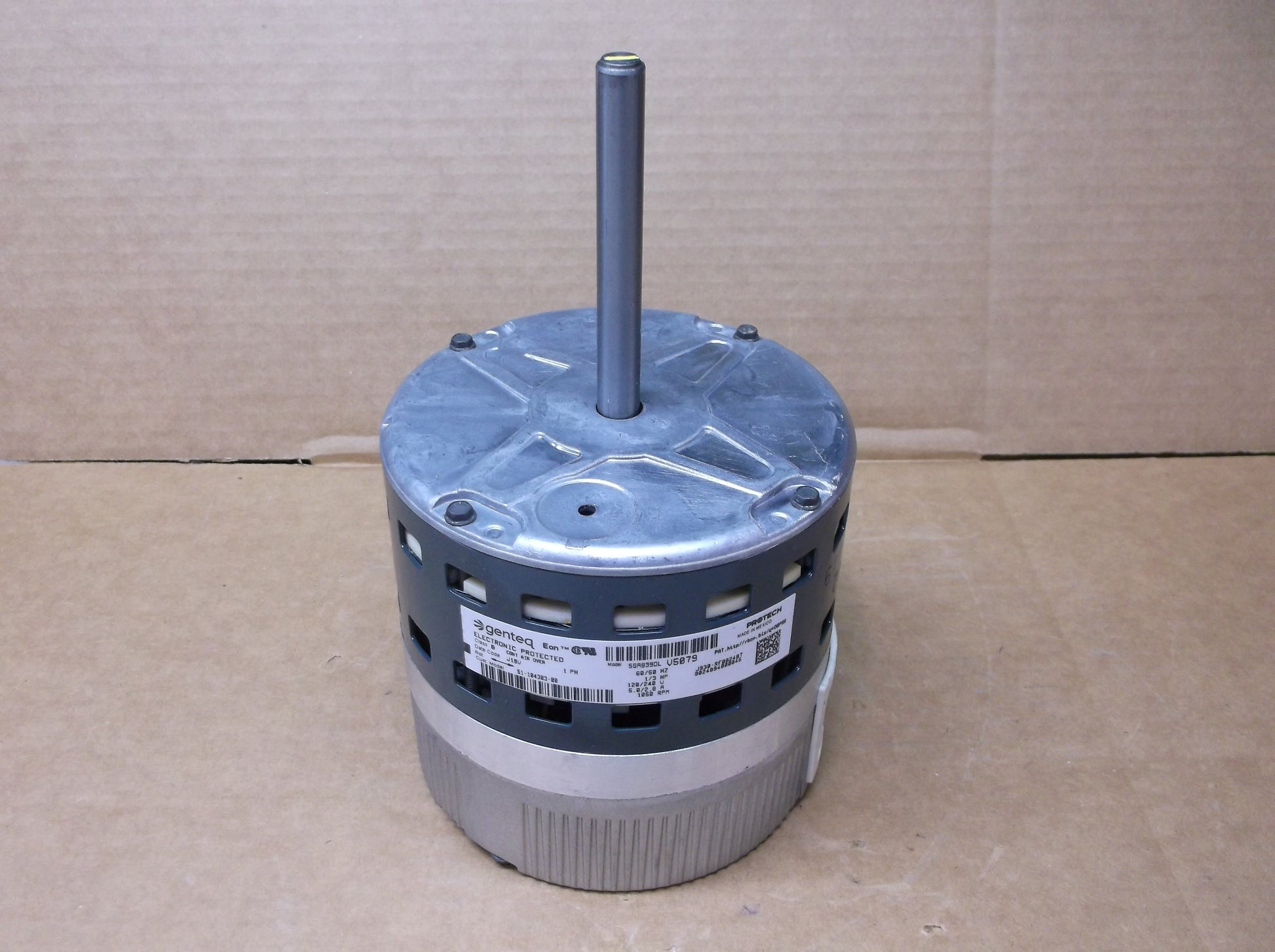 1/3HP ECM DIRECT DRIVE BLOWER MOTOR   120-240/60-50/1   RPM:1050/VARIABLE SPEED