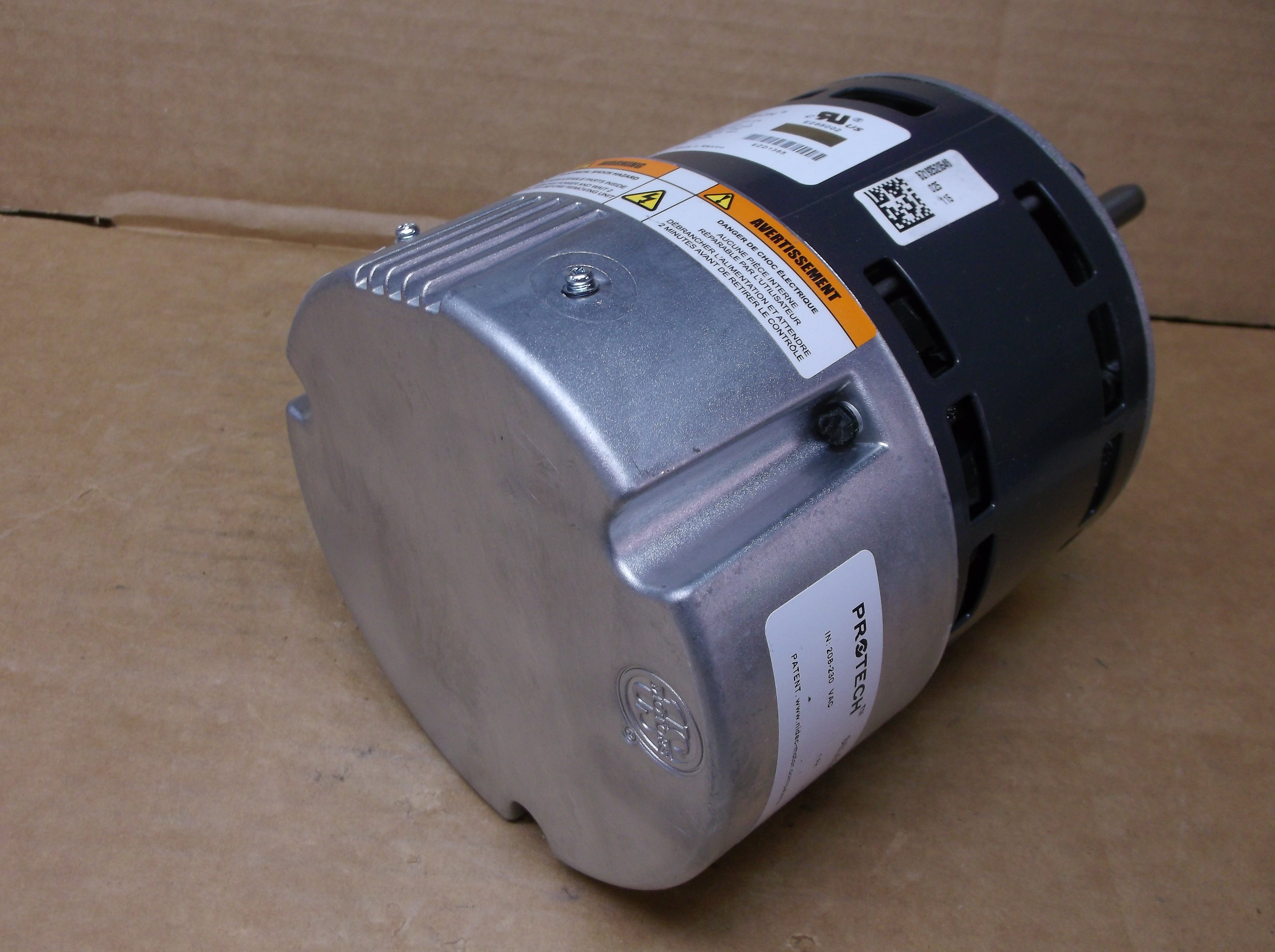 1/3HP Unprogrammed ECM Selectech Direct Drive Blower Motor 208-230