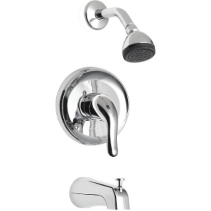 "COLONY SOFT" CHROME BATH AND SHOWER TRIM KIT, LESS VALVE