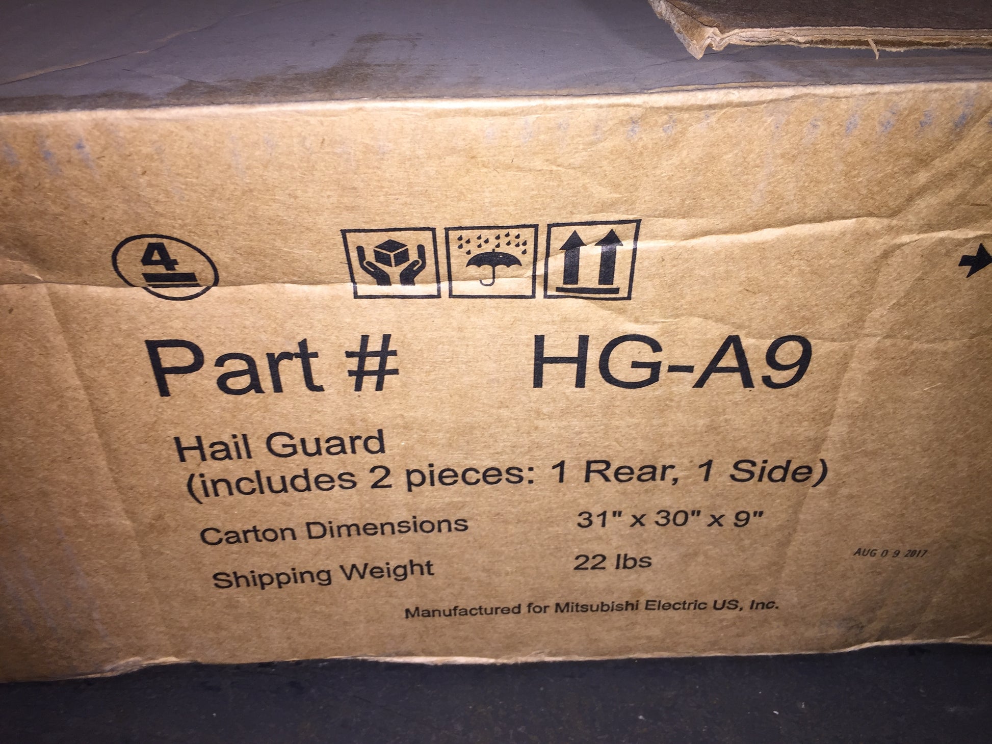 Hail Guard for M-Series and P-Series Packaged Terminal Air Conditioners