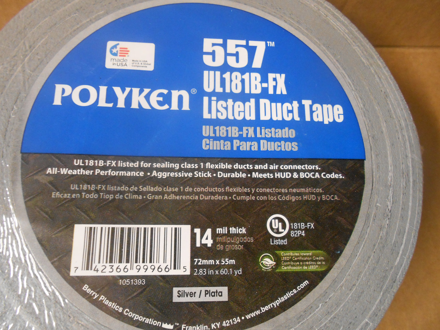 3" SILVER DUCT TAPE