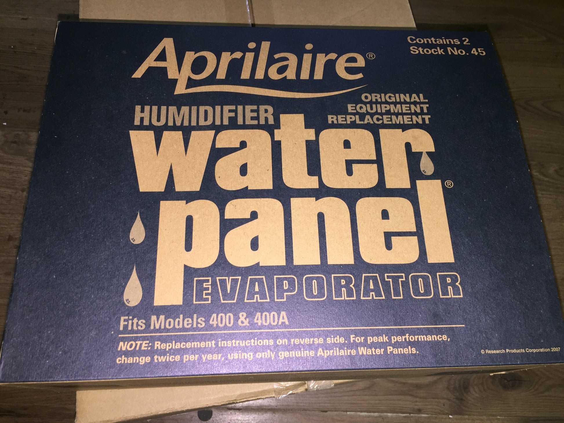 WATER PANEL FOR 400 AND 400A SERIES HUMIDIFIERS (2 PER BOX) – Surplus City