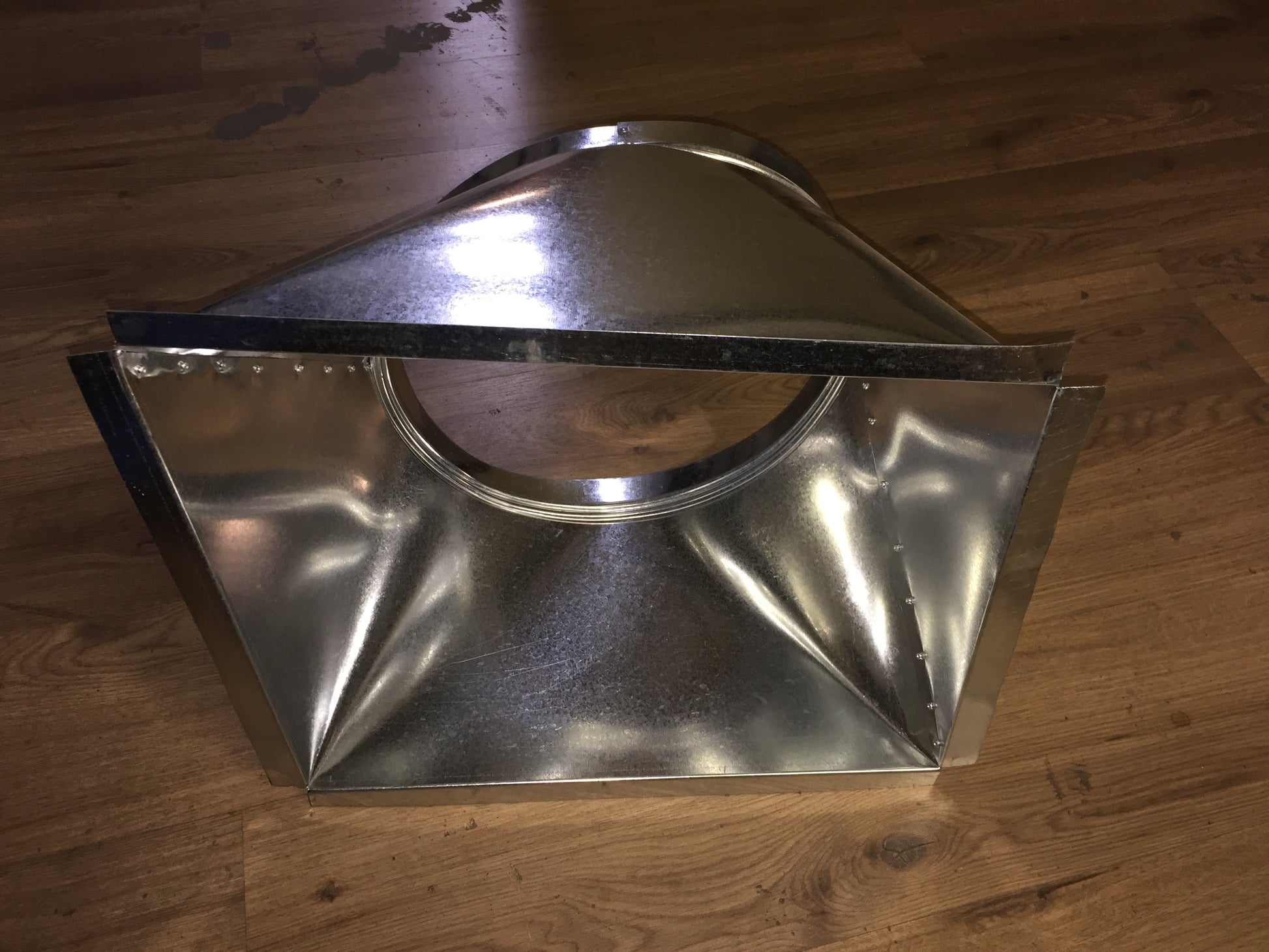 14-1/2X18X14 SQUARE TO ROUND BOOT ADAPTER