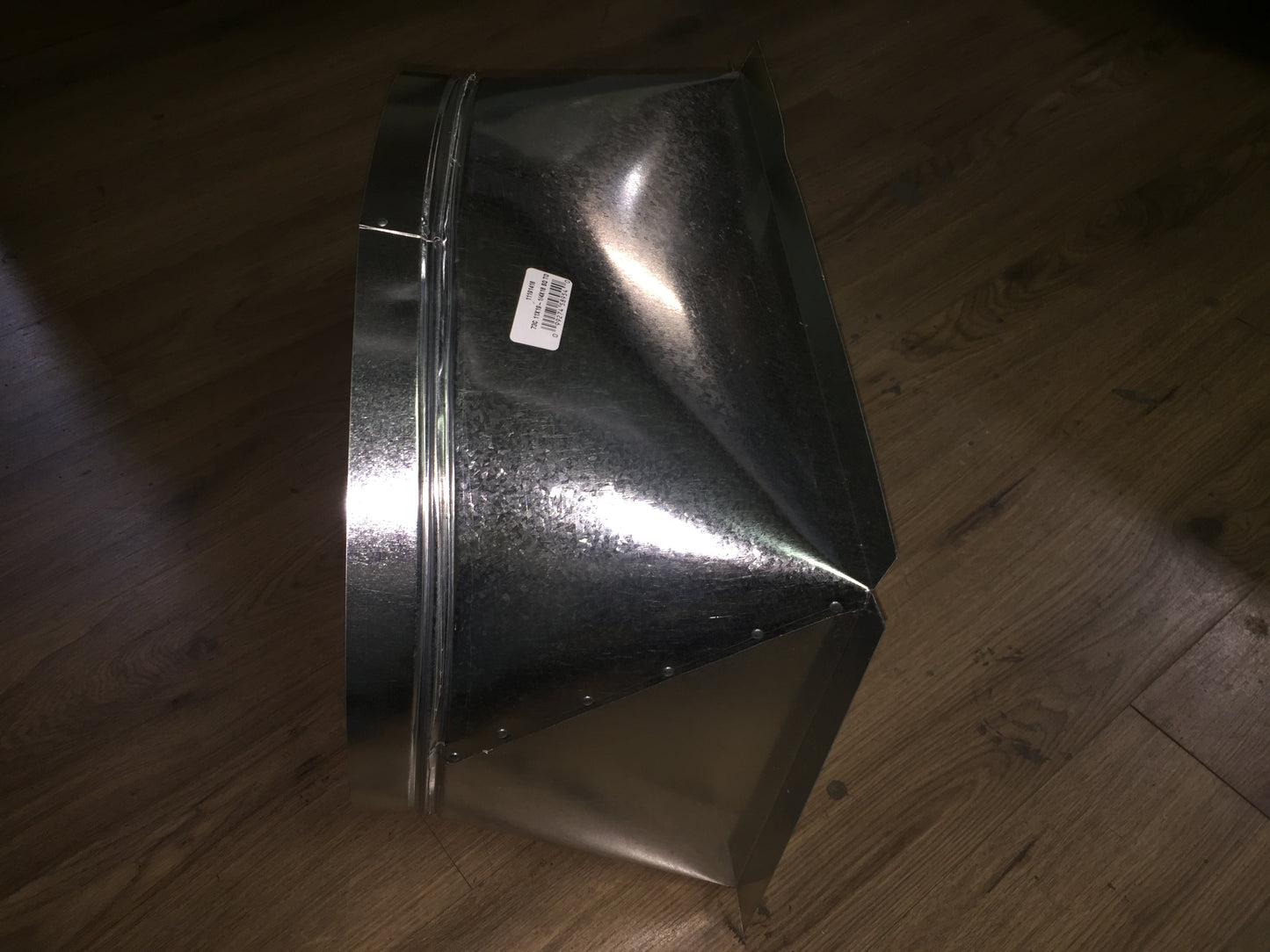 11" X 19-1/4" X 18" SQUARE TO ROUND BOOT ADAPTER 