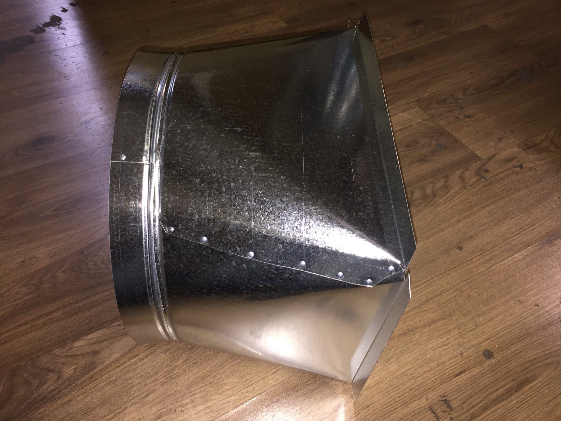 15-3/4" X 11" X 14" SQUARE TO ROUND BOOT ADAPTER