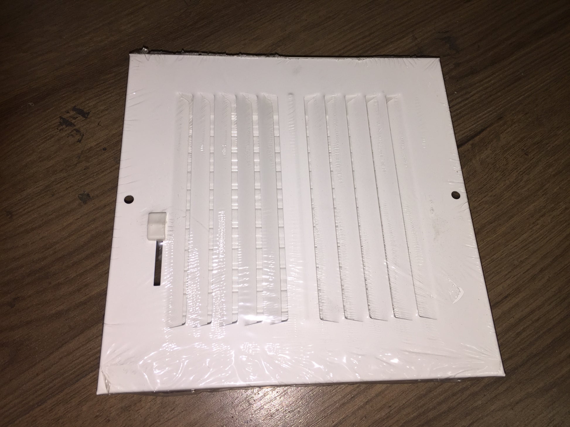 6" X 6"  SINGLE DEFLECTION SUPPLY REGISTER WITH MULTI-LOUVER DAMPER