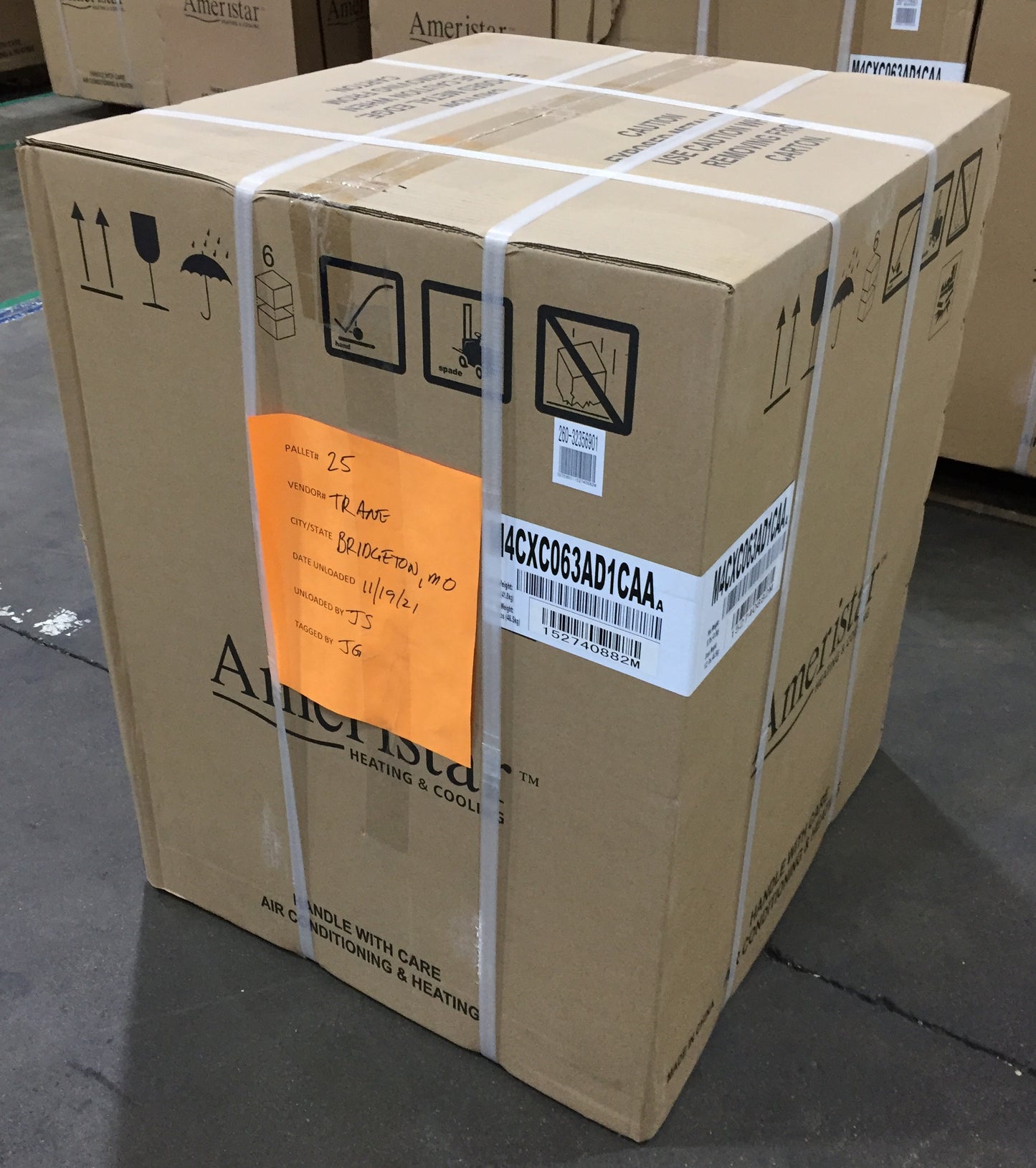 5 TON AC/HP MULTI-POSITION CASED "A" COIL R-410A CFM:2000