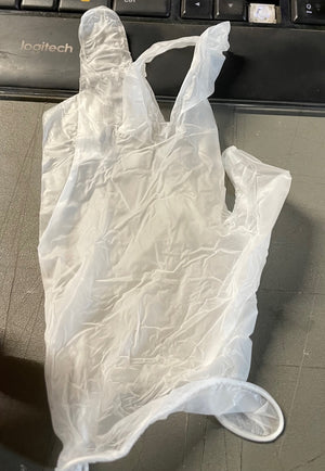 vinyl powder free clear size large gloves/ sold as 100 per box