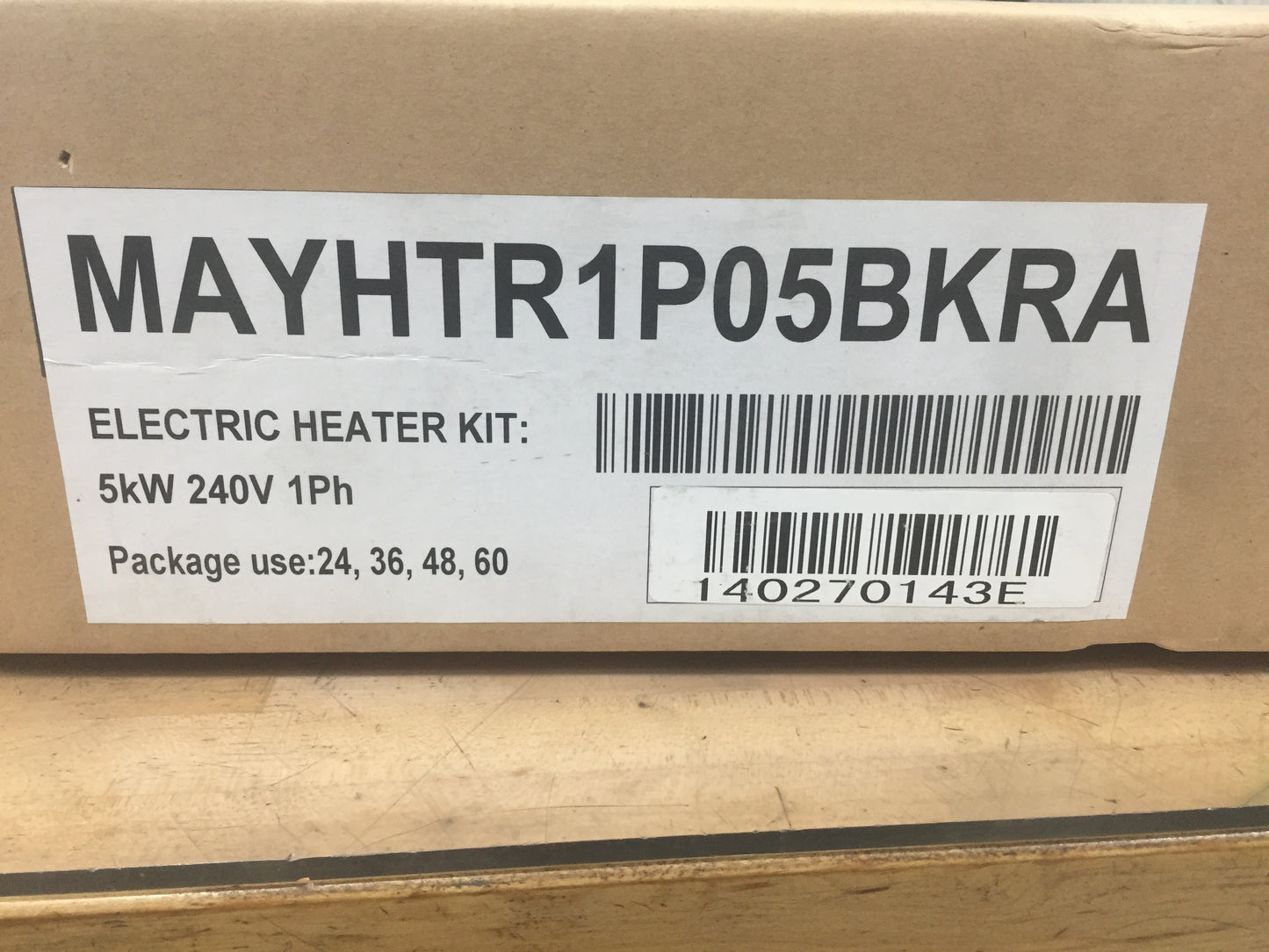 5 KW HEATER KIT 208/240V 1 PHASE HEAT KIT