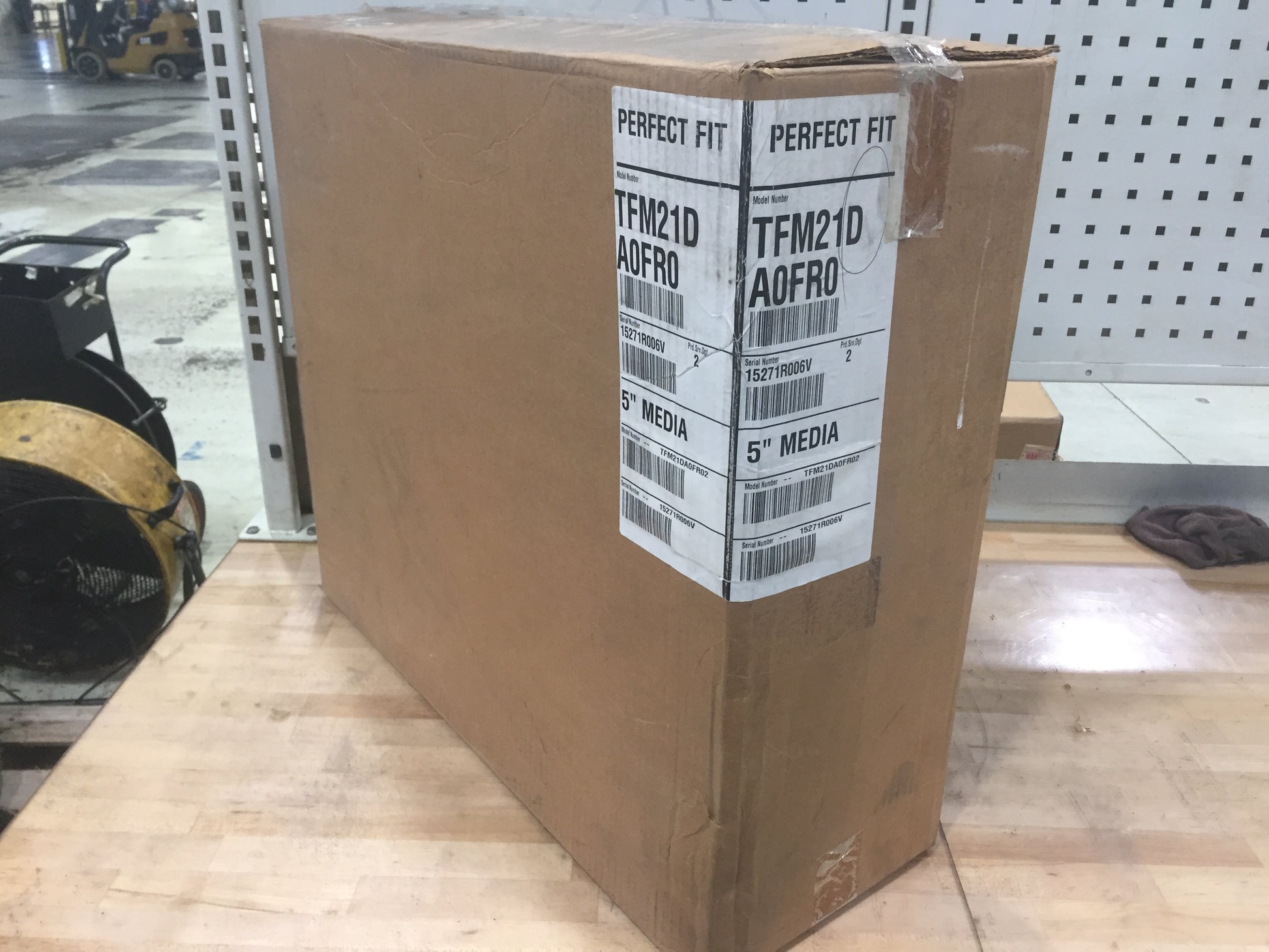 MEDIA FURNACE AIR CLEANER 21 x 21