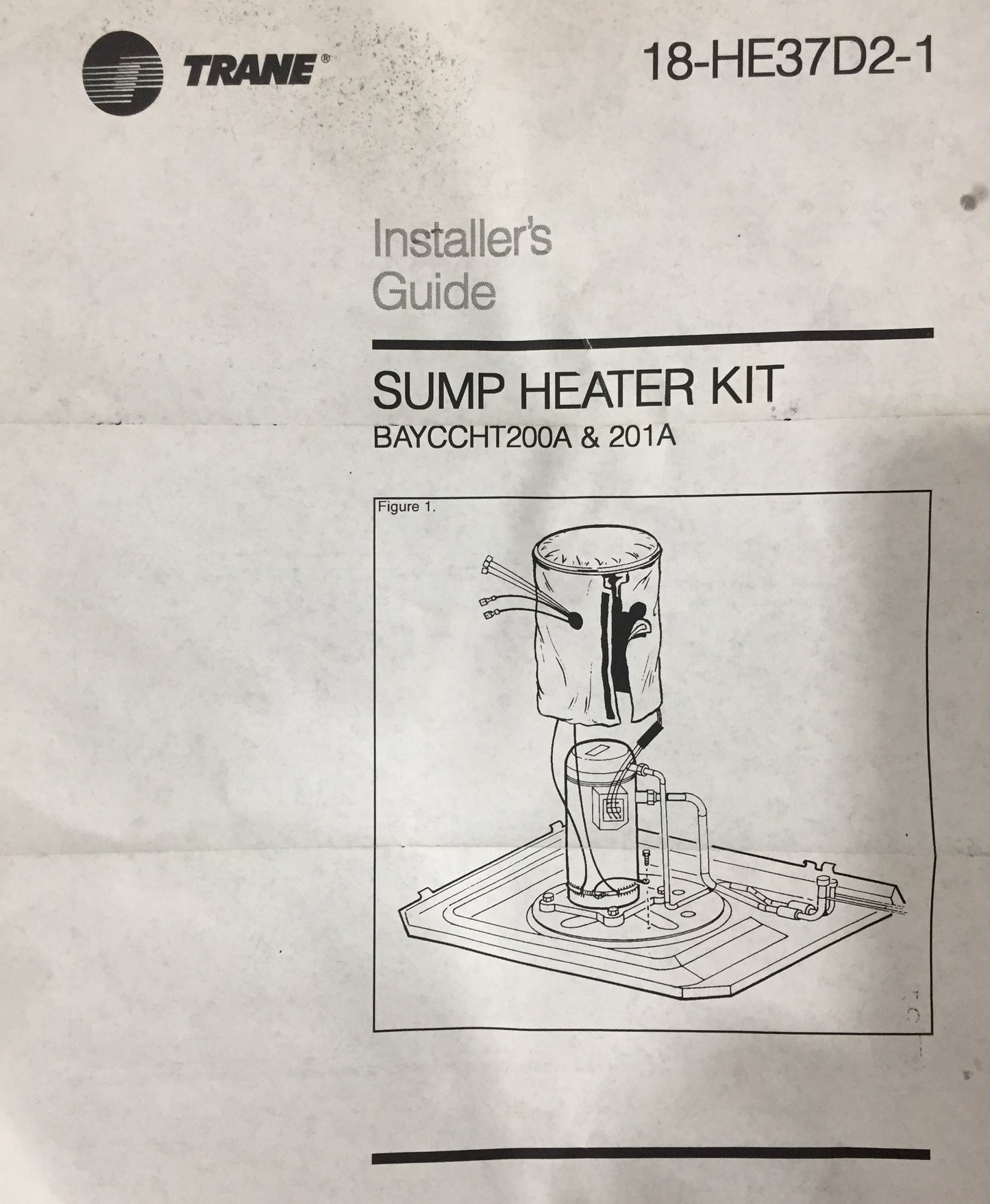 SUMP HEATER AND NOISE ENCLOSURE TO AIR CONDITIONERS AND HEATING PUMPS CONTAINING SCROLL COMPRESSORS