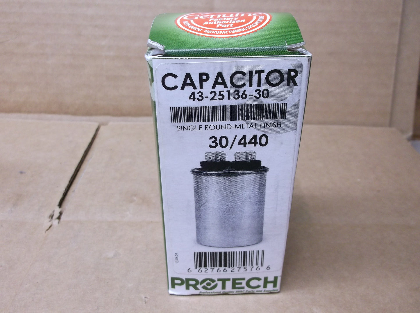 30UF X 440VAC ROUND RUN CAPACITOR