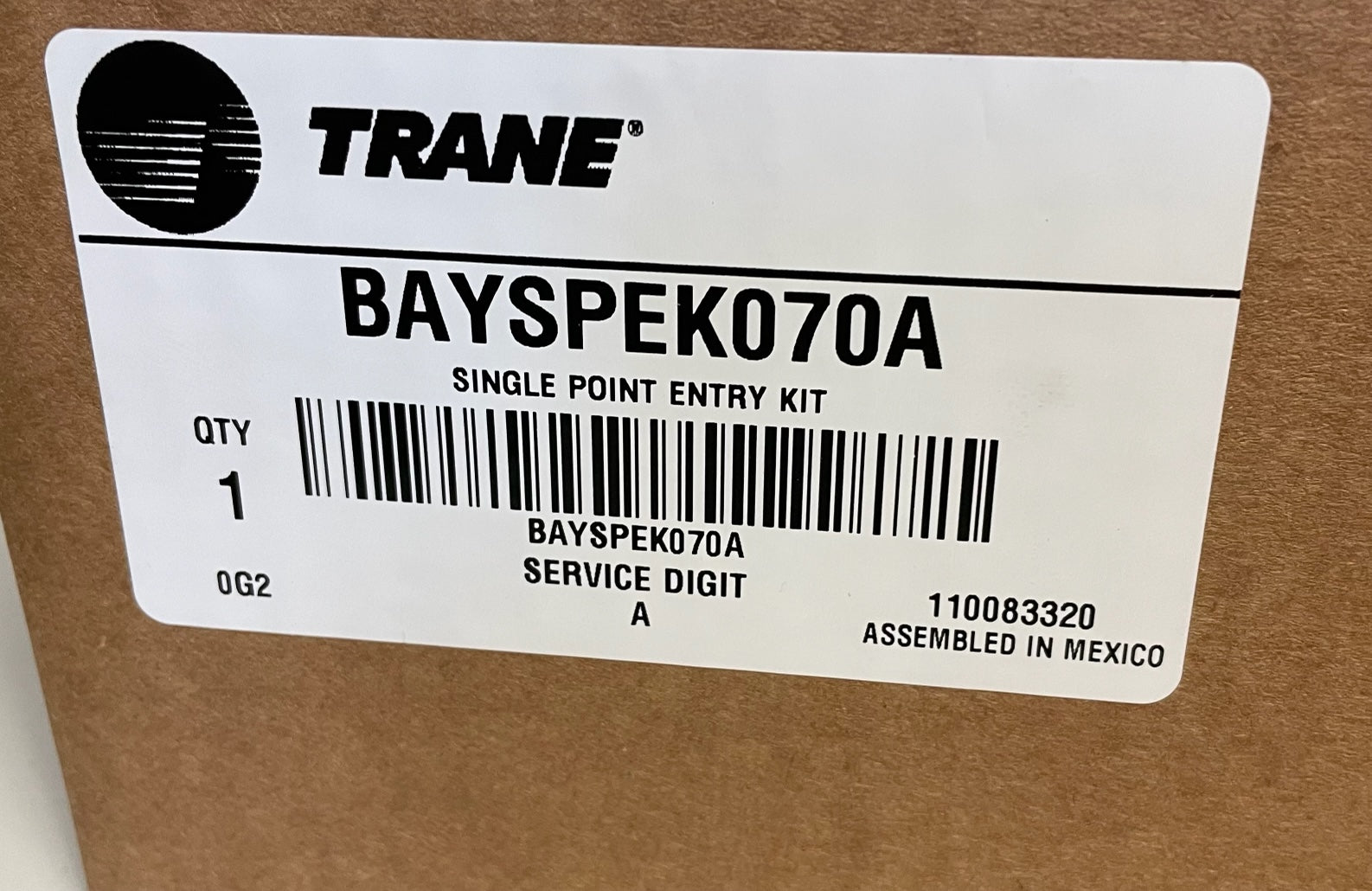 SINGLE POINT ENTRY KIT – Surplus City Liquidators