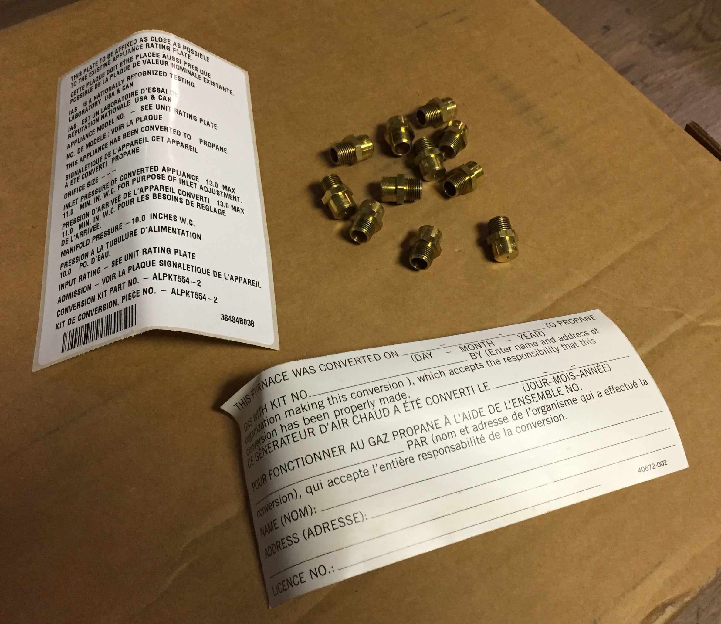 Natural To LP Conversion Kit – Surplus City