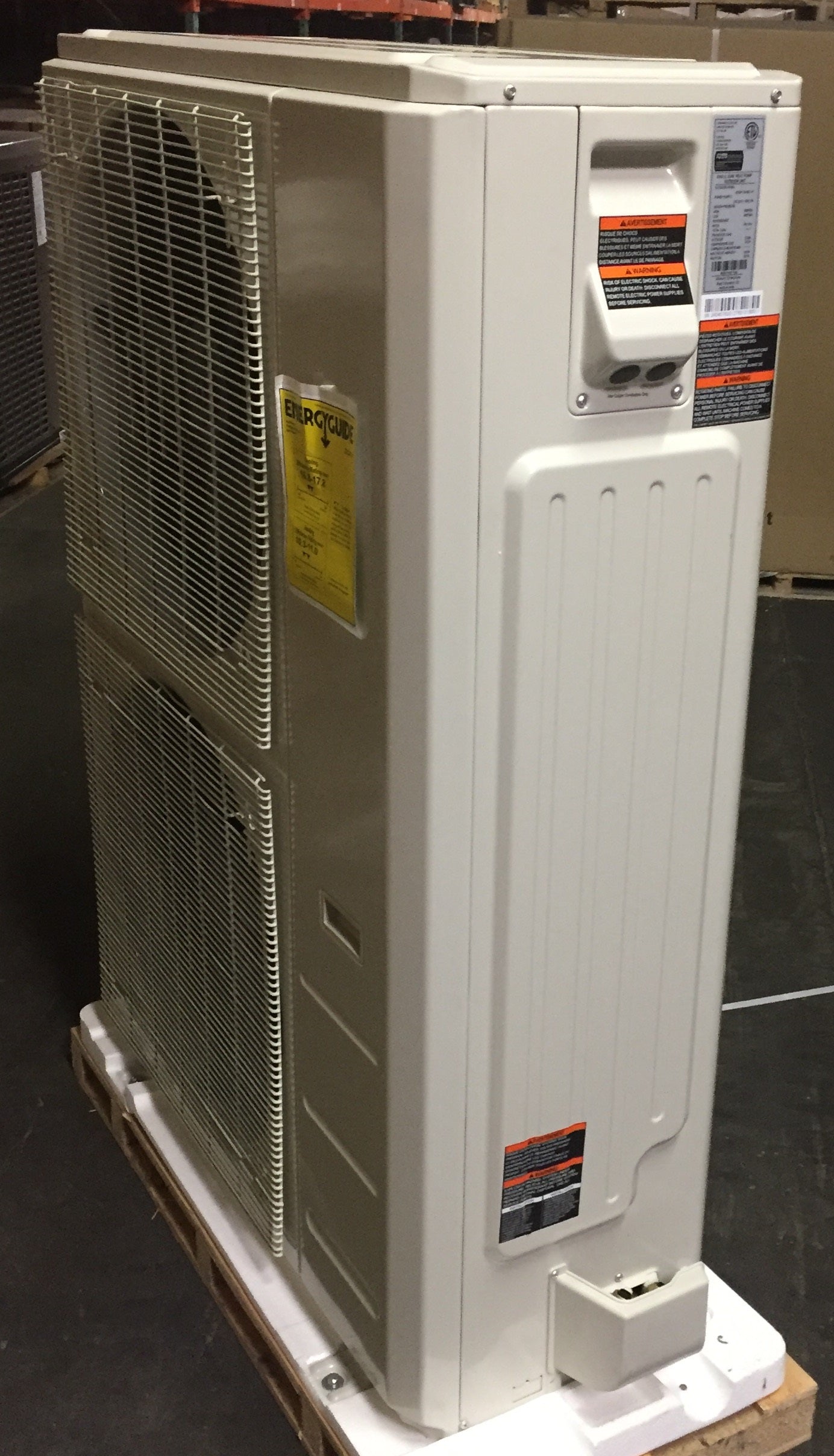 48,000 BTU SINGLE ZONE DUCTLESS OUTDOOR MINI-SPLIT HEAT PUMP UNIT, 16.8 SEER 208-230/60/1 R-410A