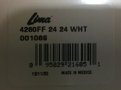 LIMA 4260FF 24 24 WHT 24" X 24" FILTER GRILLE, SQUARE LAY-IN T-BAR HINGED FIBERGLASS BACKED, SERIES:4260