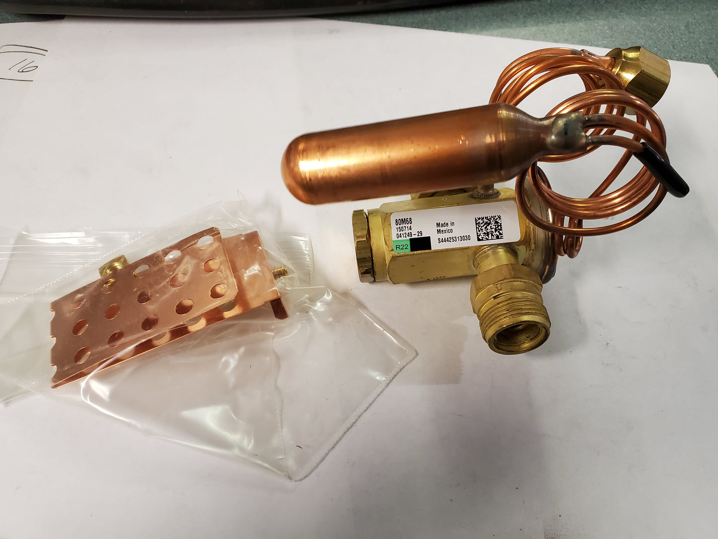 3.5-5  TON THERMOSTATIC EXPANSION VALVE   R-22