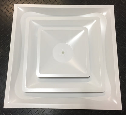 6" SERIES 1520 STEP-DOWN CEILING SQUARE DIFFUSER (2 PER BOX)