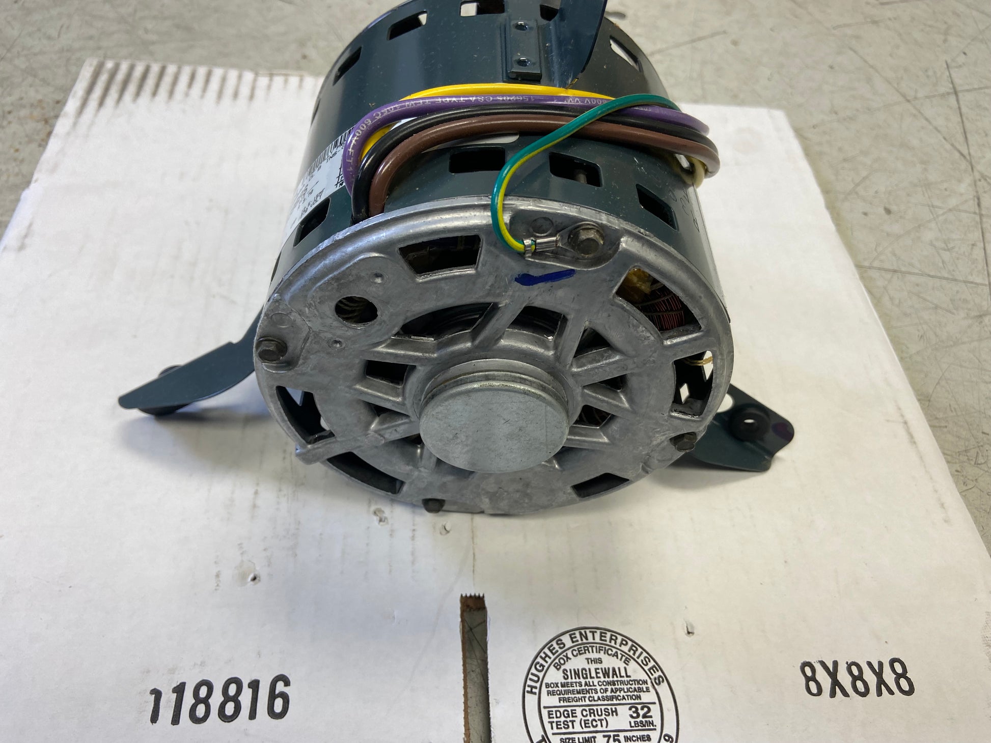 3/4 HP BLOWER MOTOR 208-230/60/1 RPM 1620/1 SPEED 3.7 AMPS