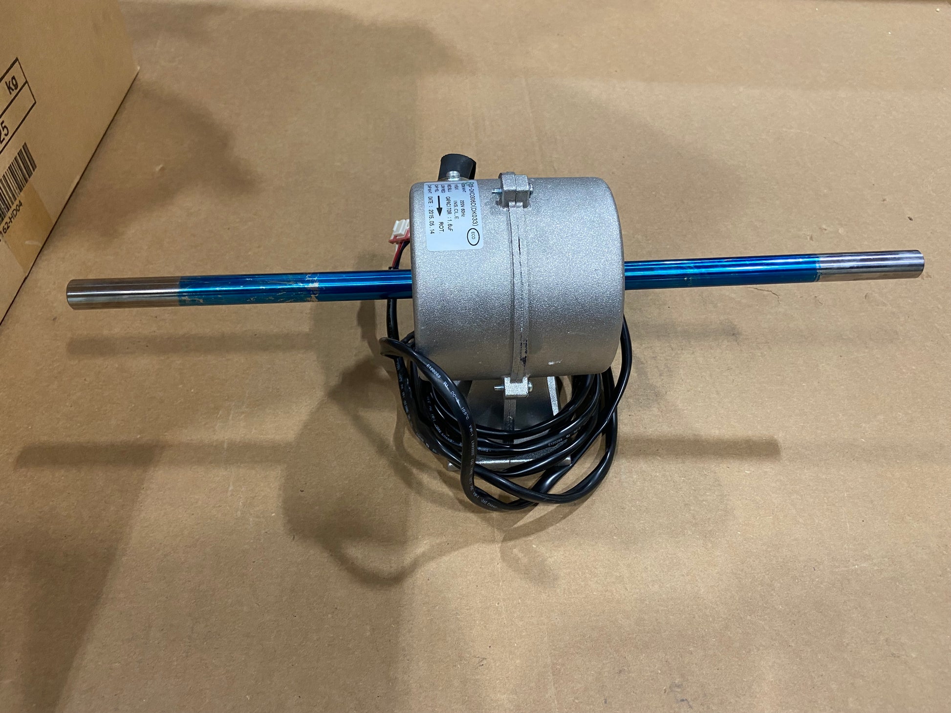 DOUBLE SHAFT BLOWER MOTOR 220 VOLT 60 HERTZ