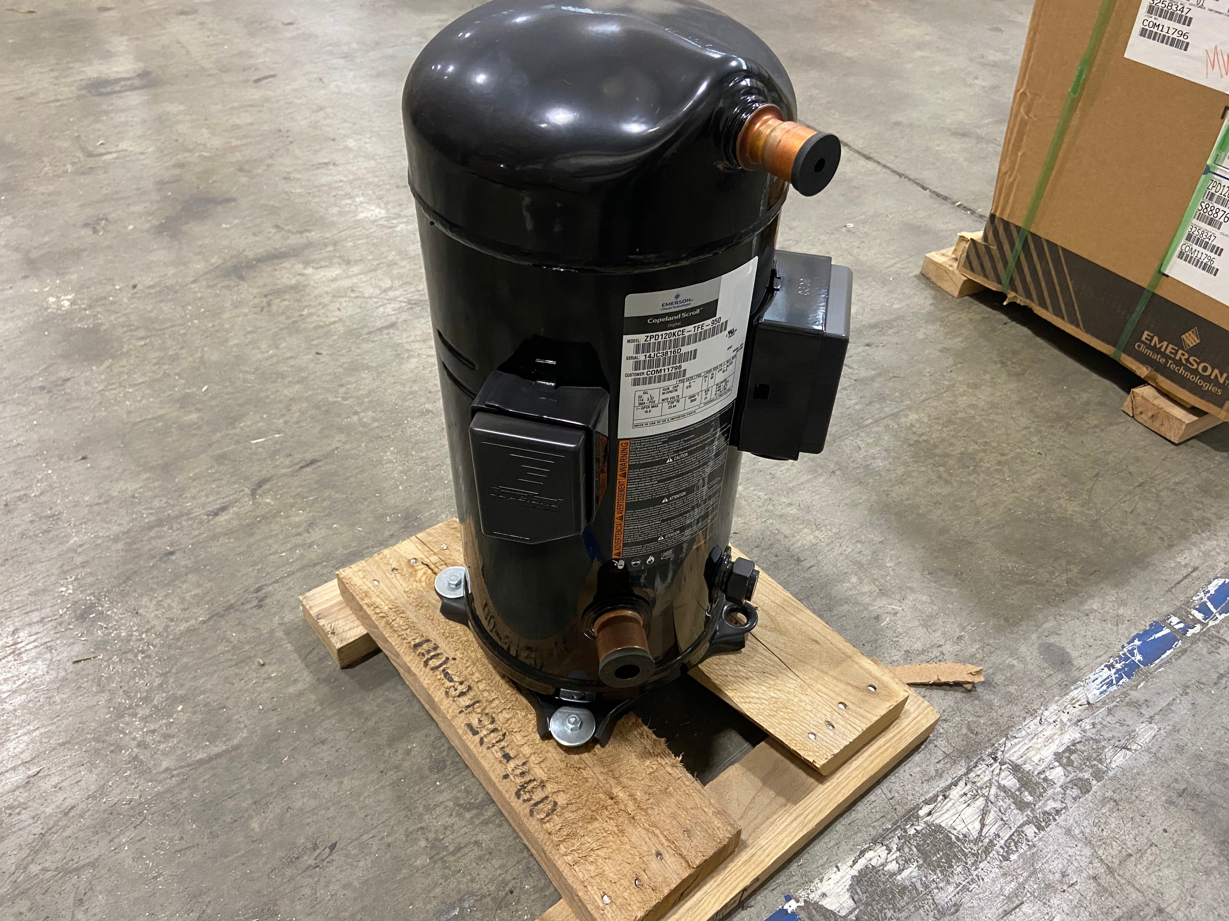 10 Ton Ac/HP Digital Scroll Compressor 575/60/3 R-410A – Surplus City