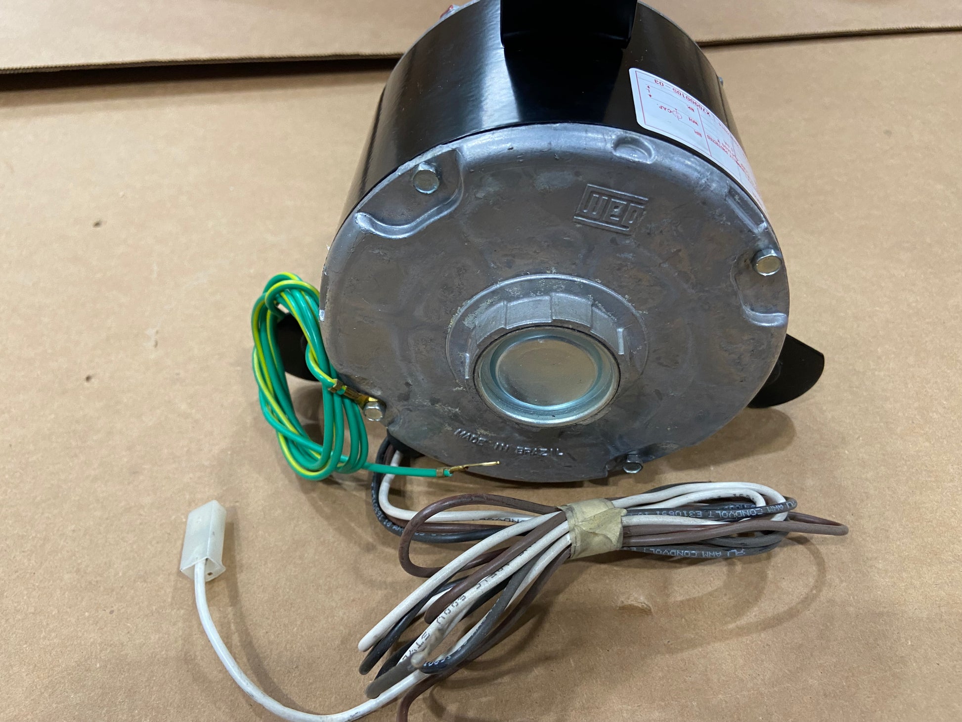 1/6HP CONDENSER FAN MOTOR 220/60/1 RPM:1100/1-SPEED