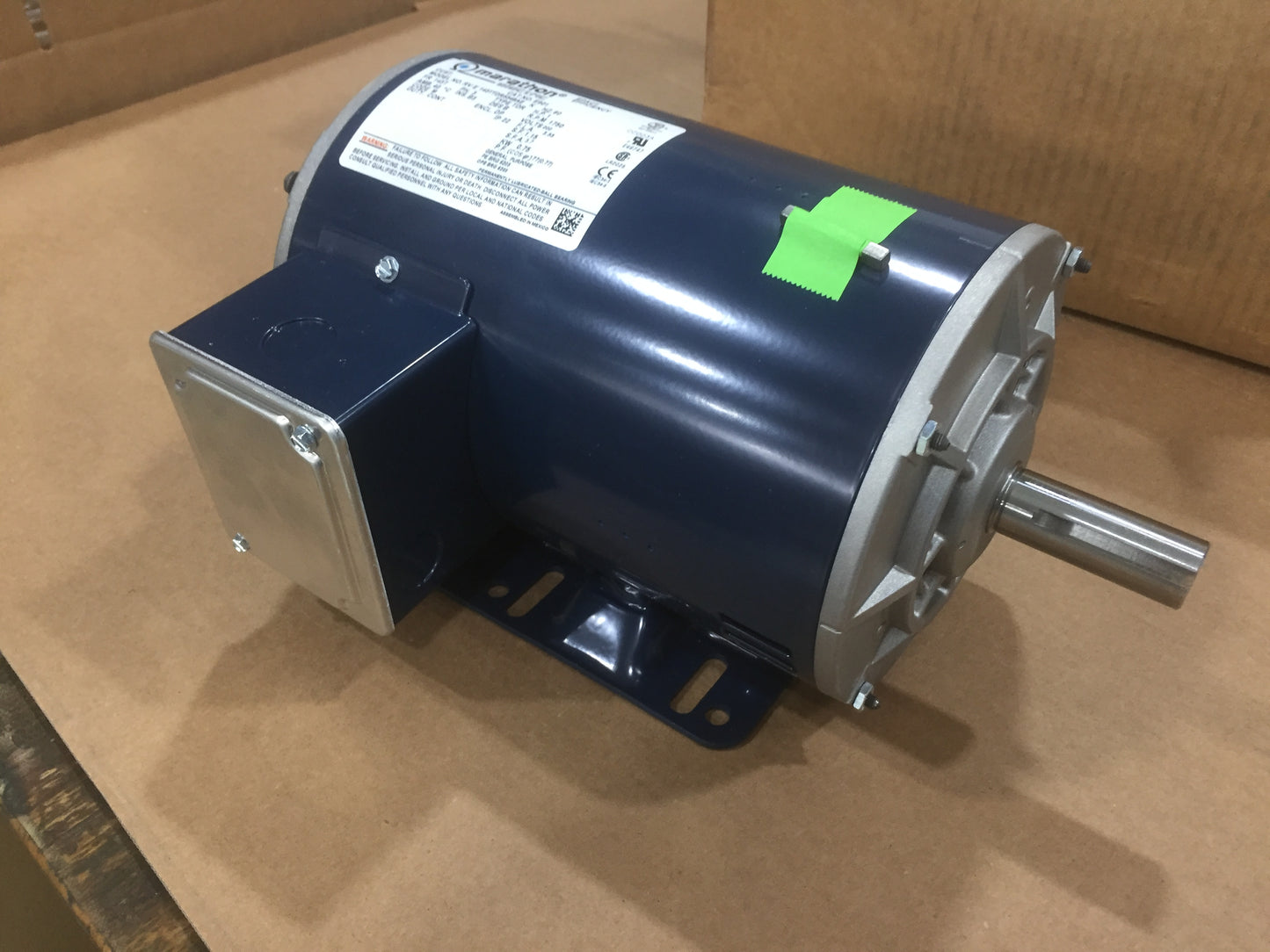 1HP GENERAL PURPOSE MOTOR 200/60/3 RPM:1750/1-SPEED