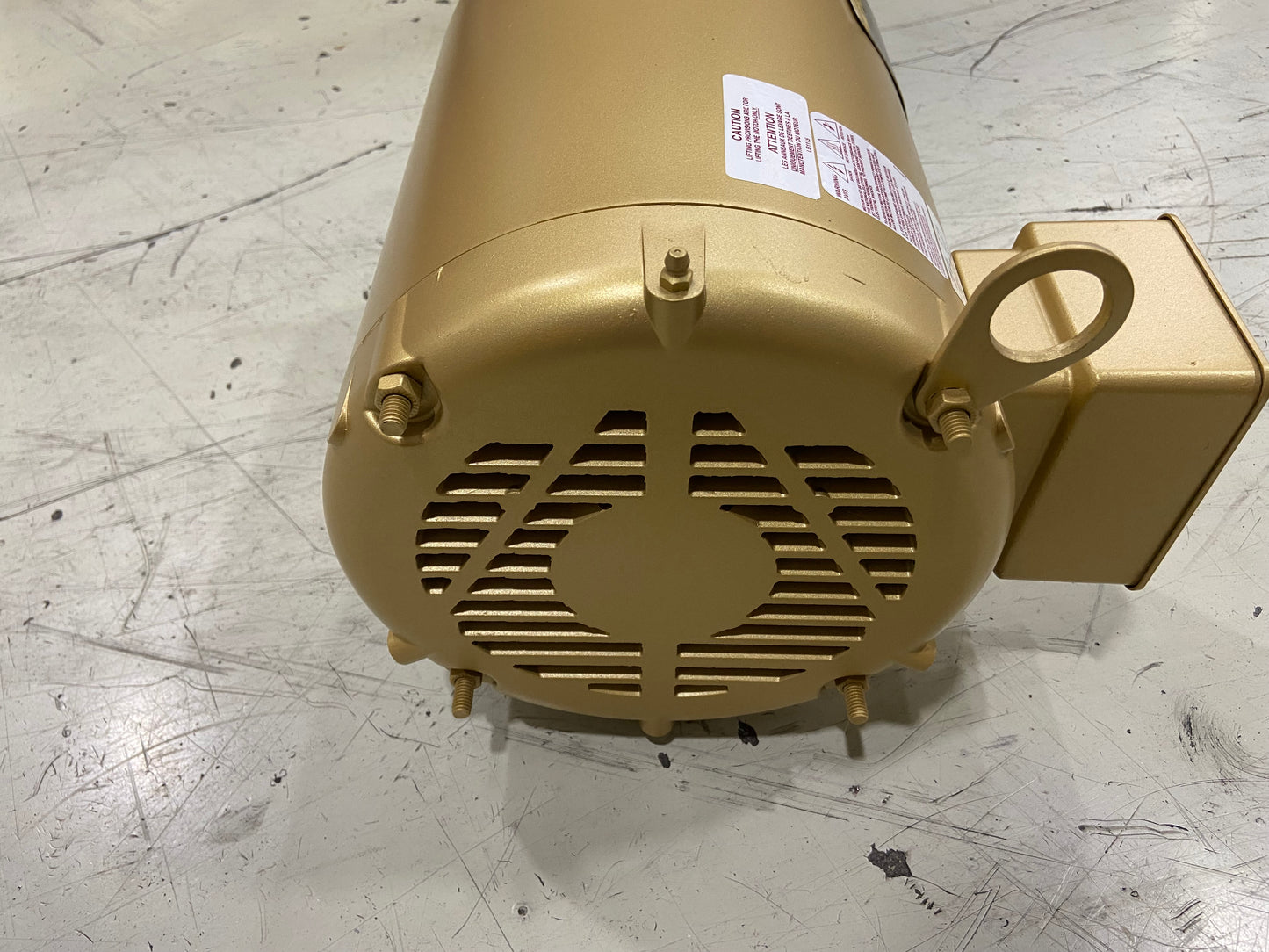 10 HP ELECTRIC MOTOR 575/60/3 1770 RPM 1 SPEED