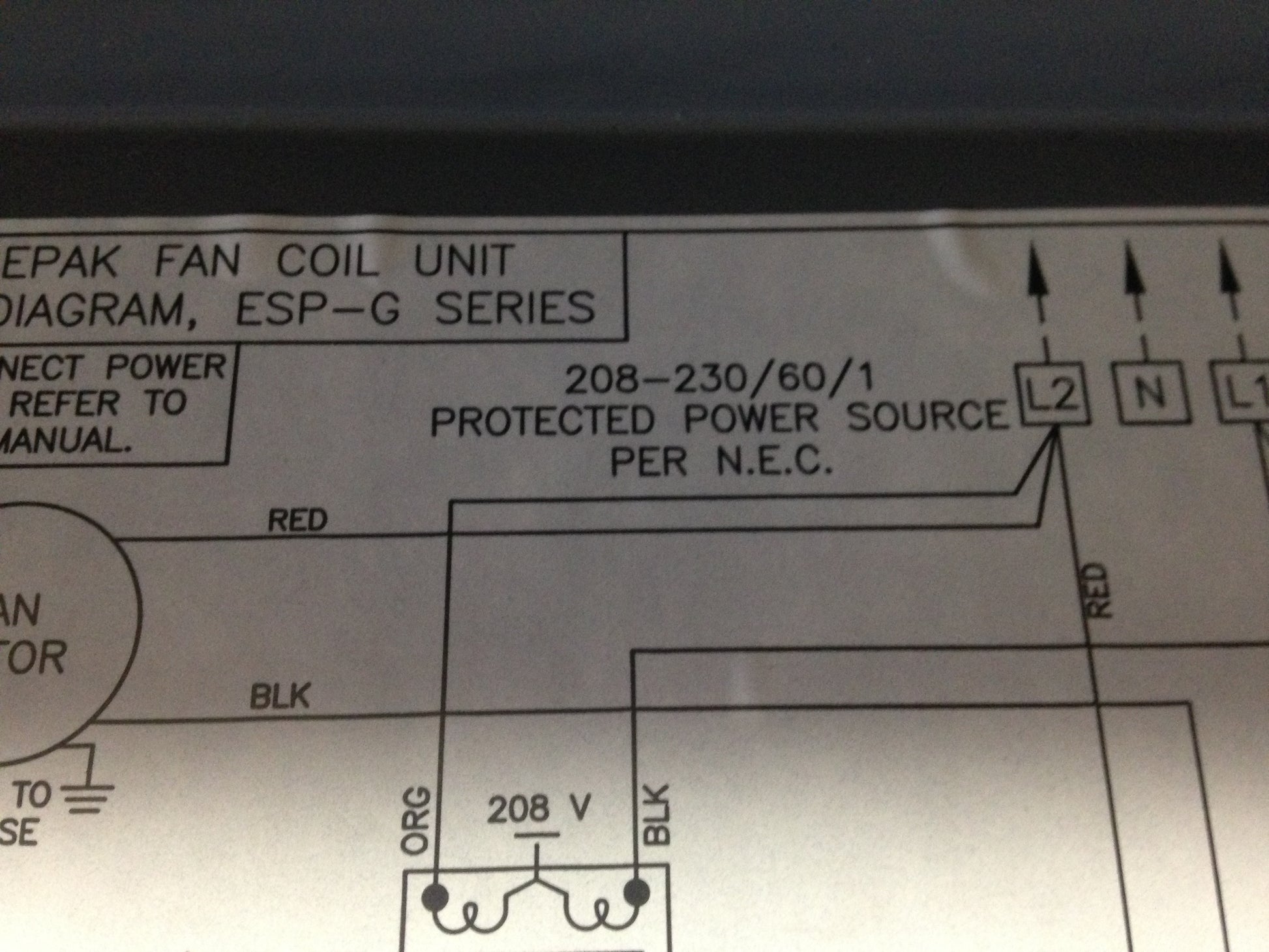 REMOTE CONTROL BOX KIT SPACEPK, 208-230/60/1