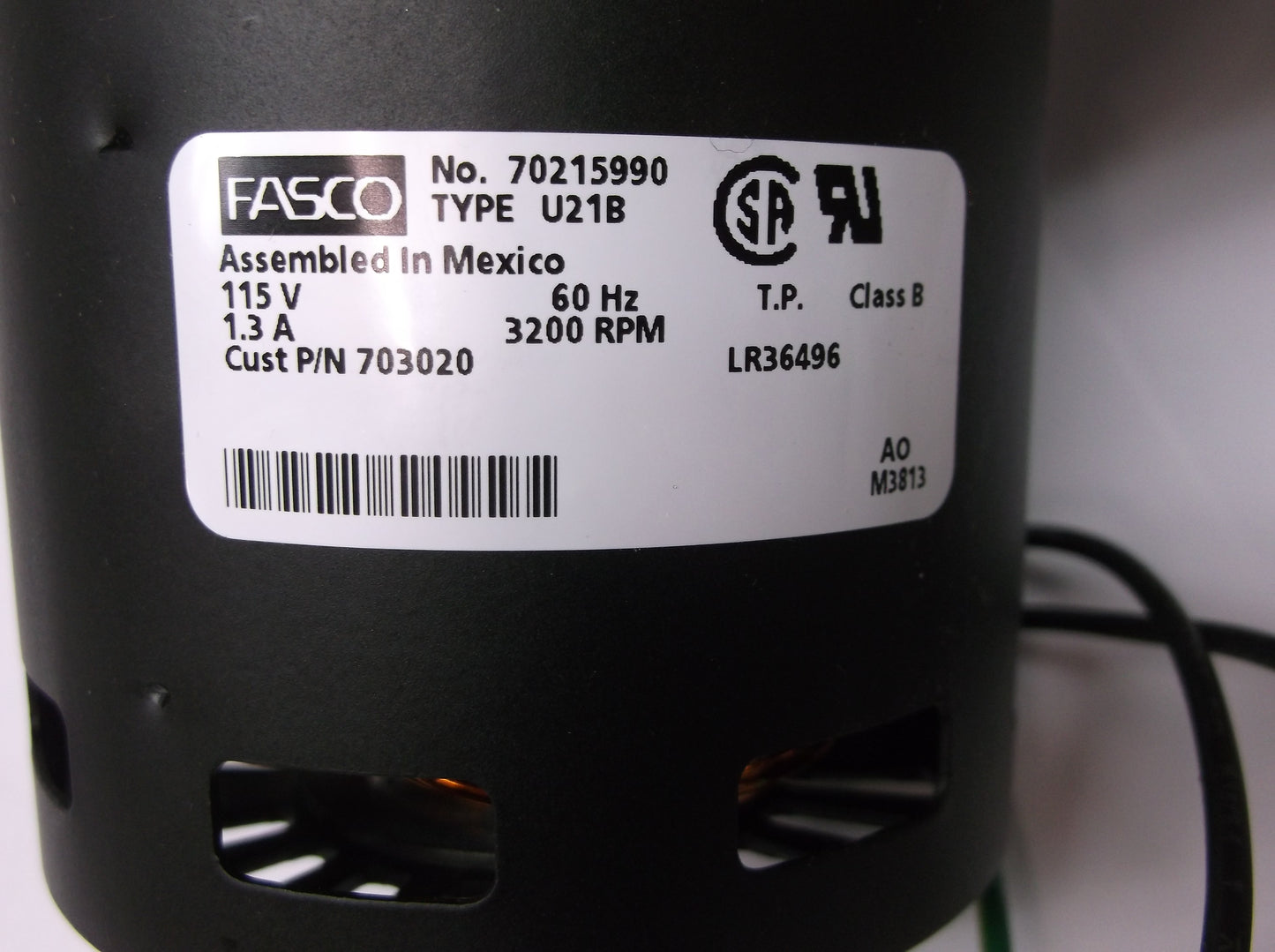 Inducer Assembly  115/60/1   RPM:3200/1-Speed