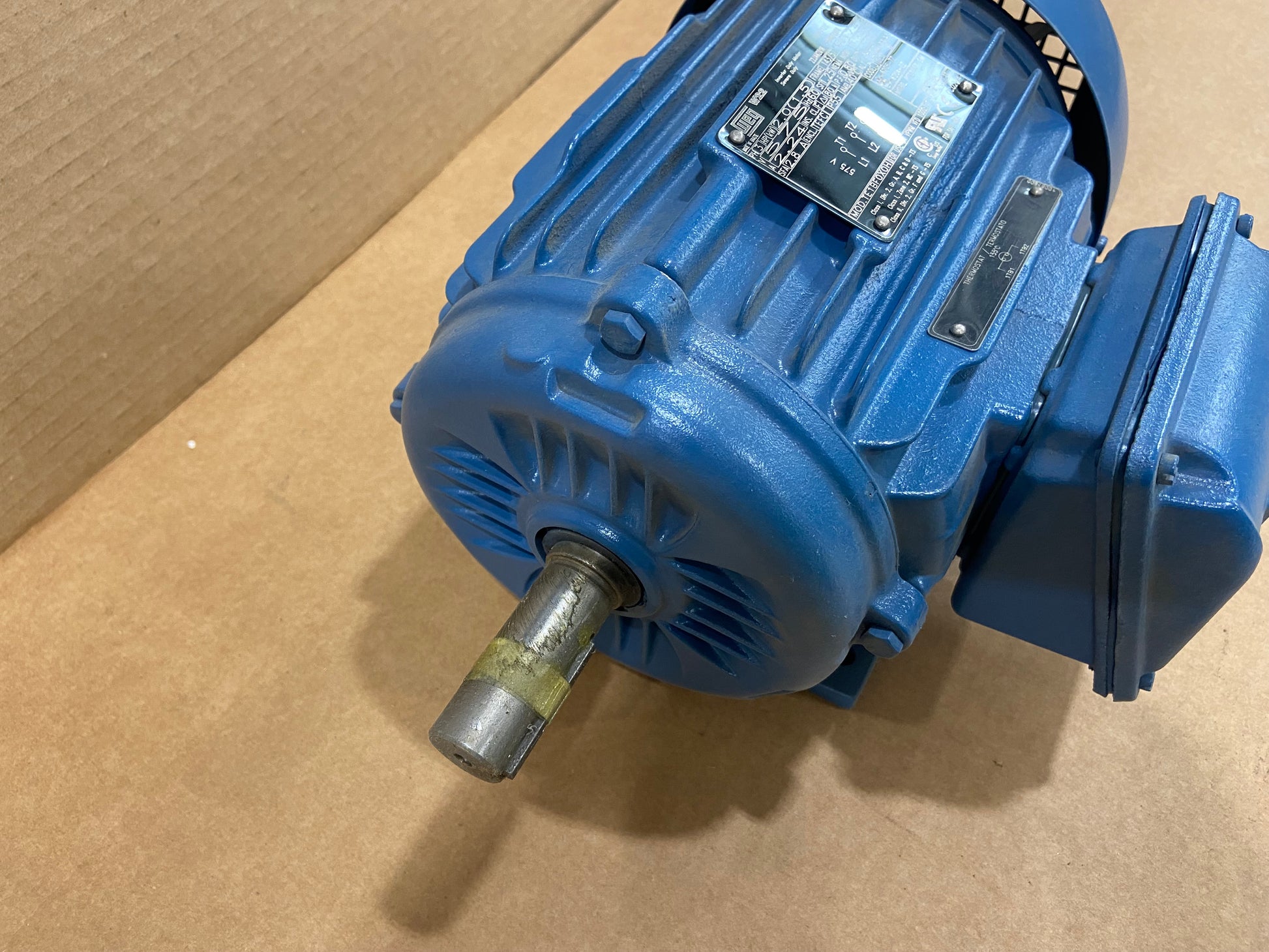 2 HP FAN MOTOR 575/60/3 1745 RPM 1 SPEED