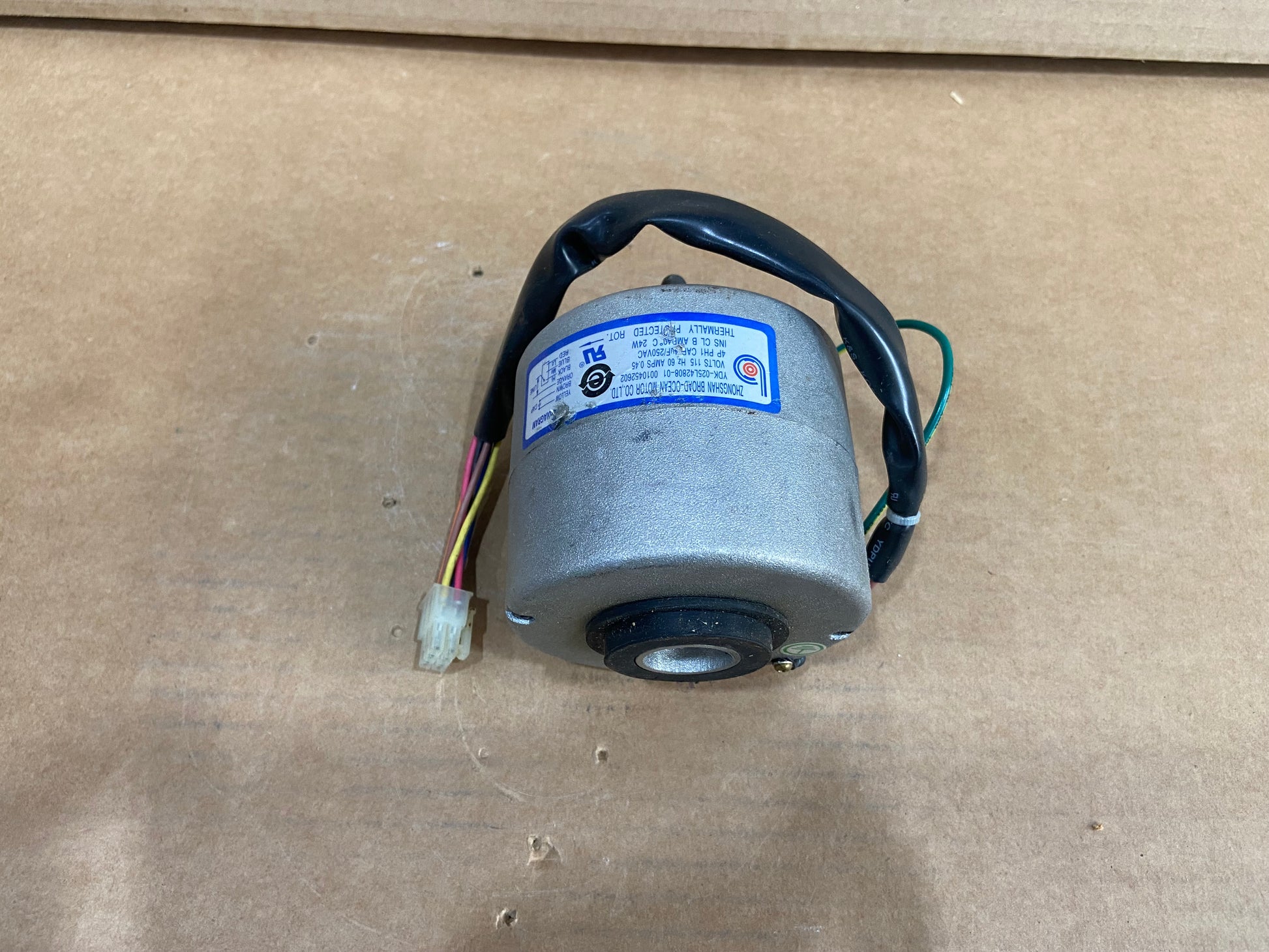 24 WATT ELECTRIC MOTOR 115/60/1   1 SPEED