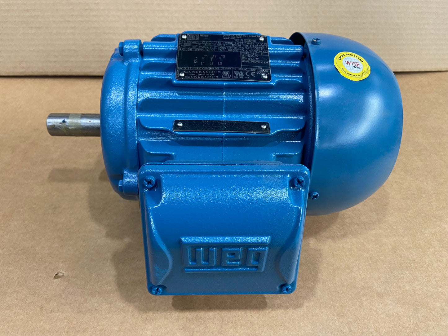 1 HP FAN MOTOR 575/60/ 1770 RPM 1 SPEED