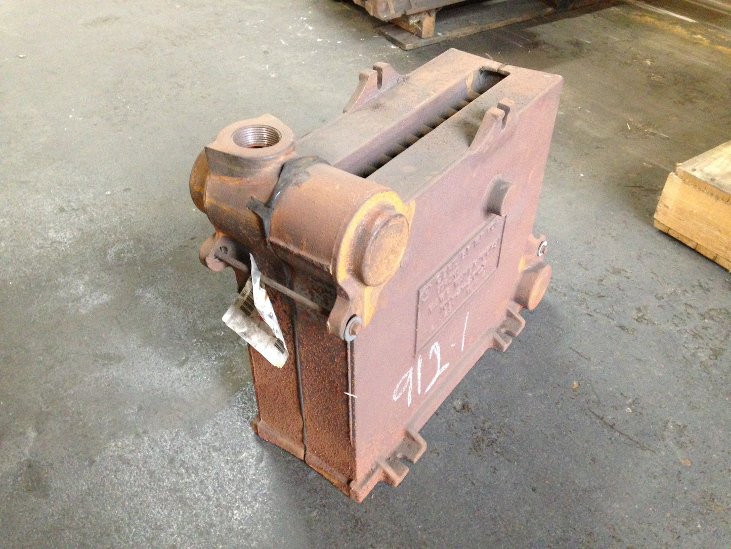 2 SECTION CAST IRON BLOCK ASSEMBLY