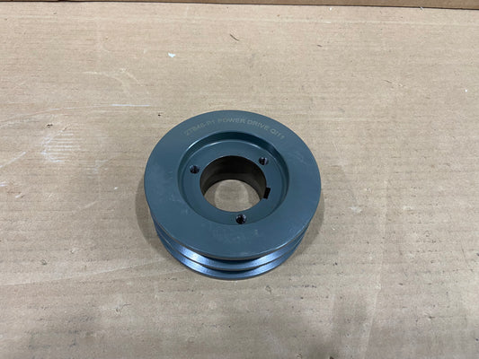 5" DIAMETER SHEAVE 2 GROOVE 1 7/8" BORE