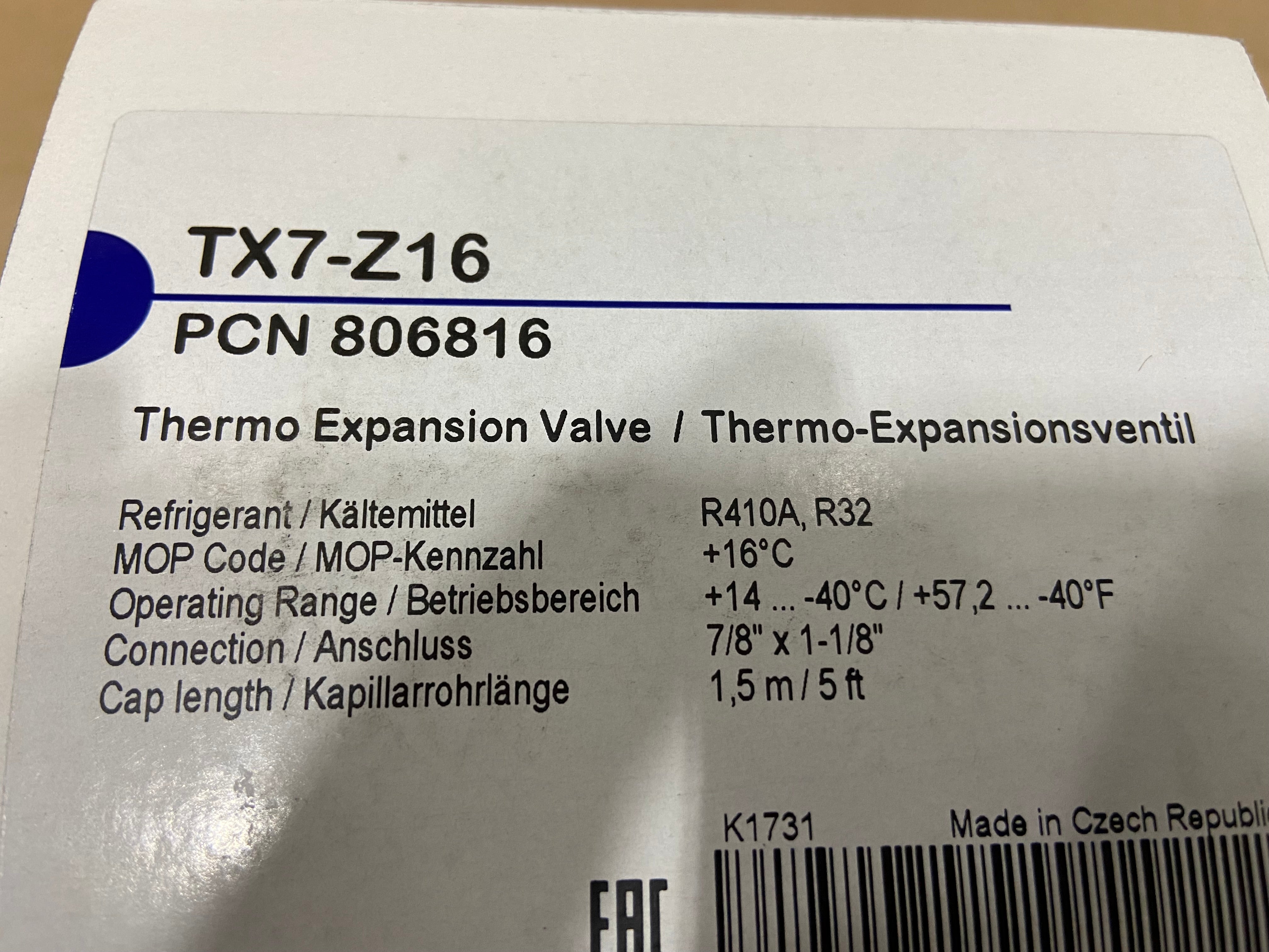 Thermostatic Expansion Valve 20-30 Ton R-410A/R32 – Surplus City