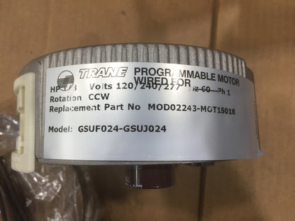 1/3 HP PROGRAMMABLE ECM MOTOR MODULE MULTI VOLT 120-240-277/60/1 VARIABLE SPEED