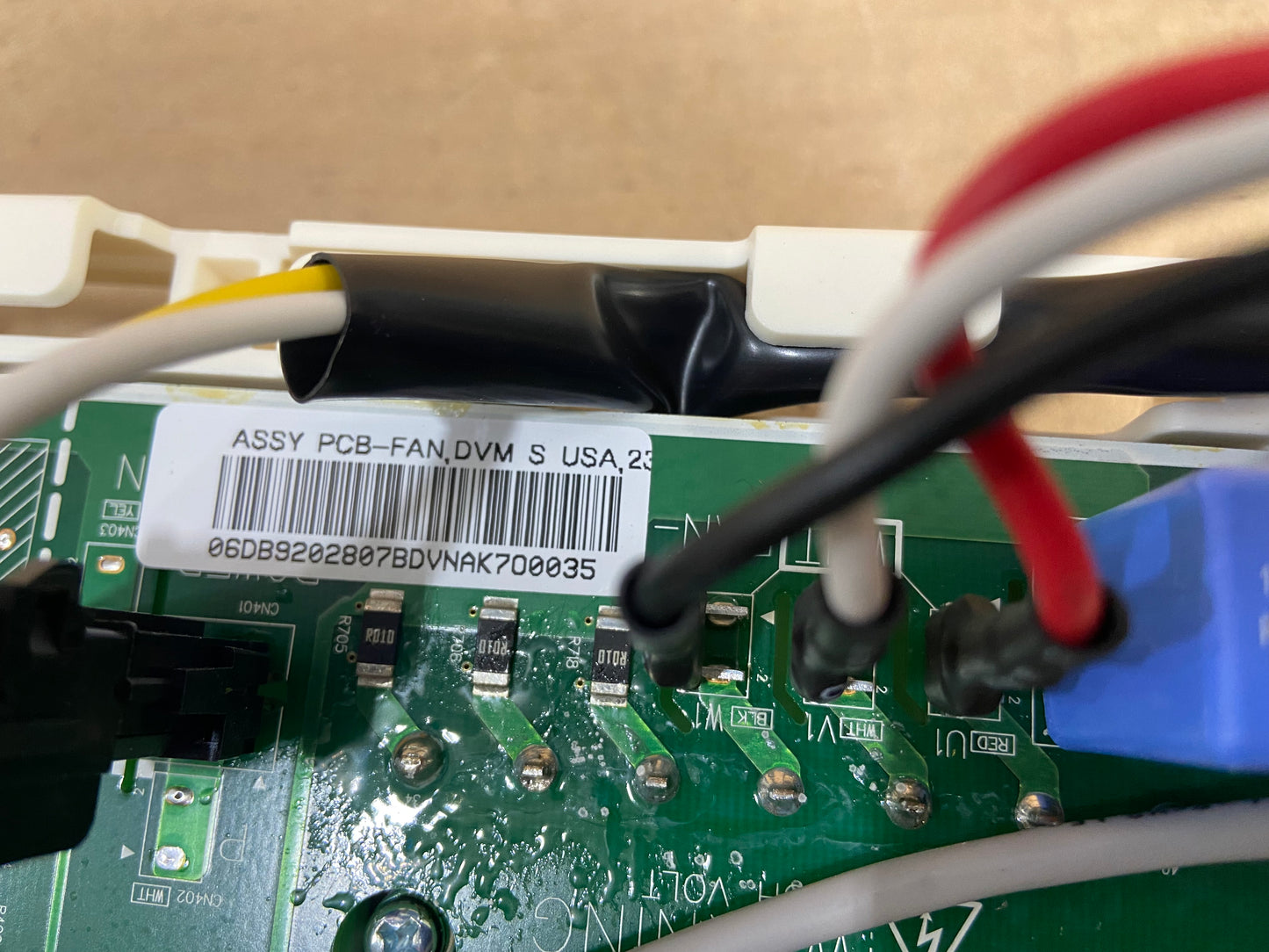 SAMSUNG REPLACEMENT CONTROL BOARD FOR OUTDOOR FANS, SOLD INDIVIDUALLY