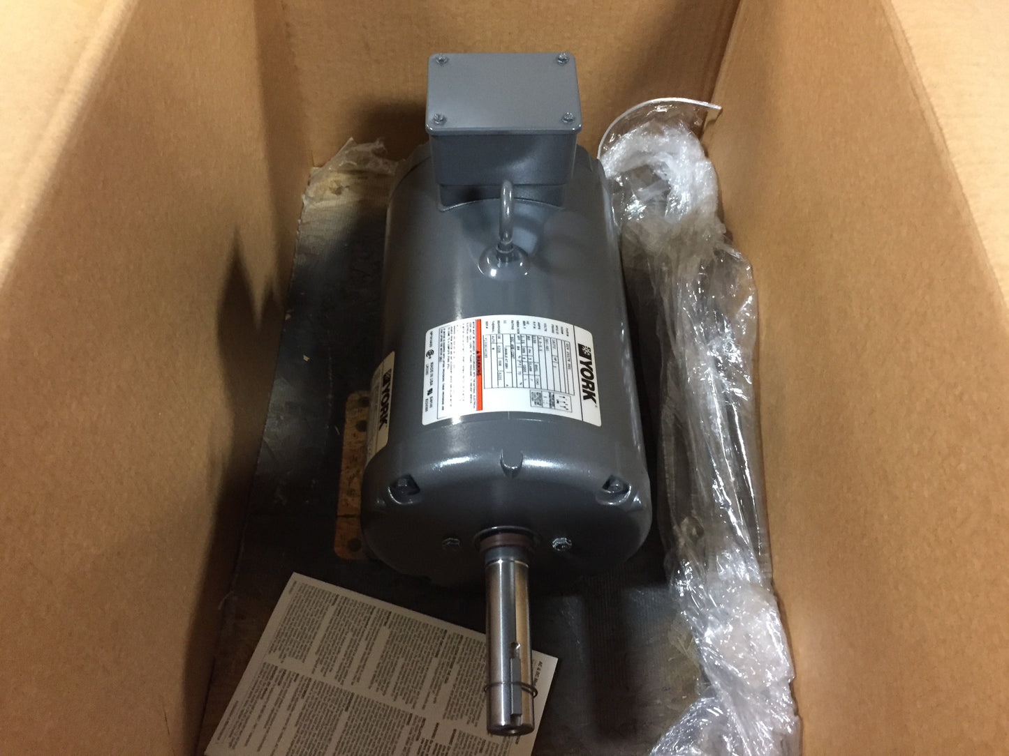 3HP STYLE YEAJ PACKAGED LIQUID CHILLERS AIR COOLED FAN MOTOR, 380-440/60/3, 1150RPM, REVERSIBLE 