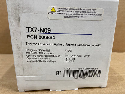 THERMOSTATIC EXPANSION VALVE 37 TON R407C