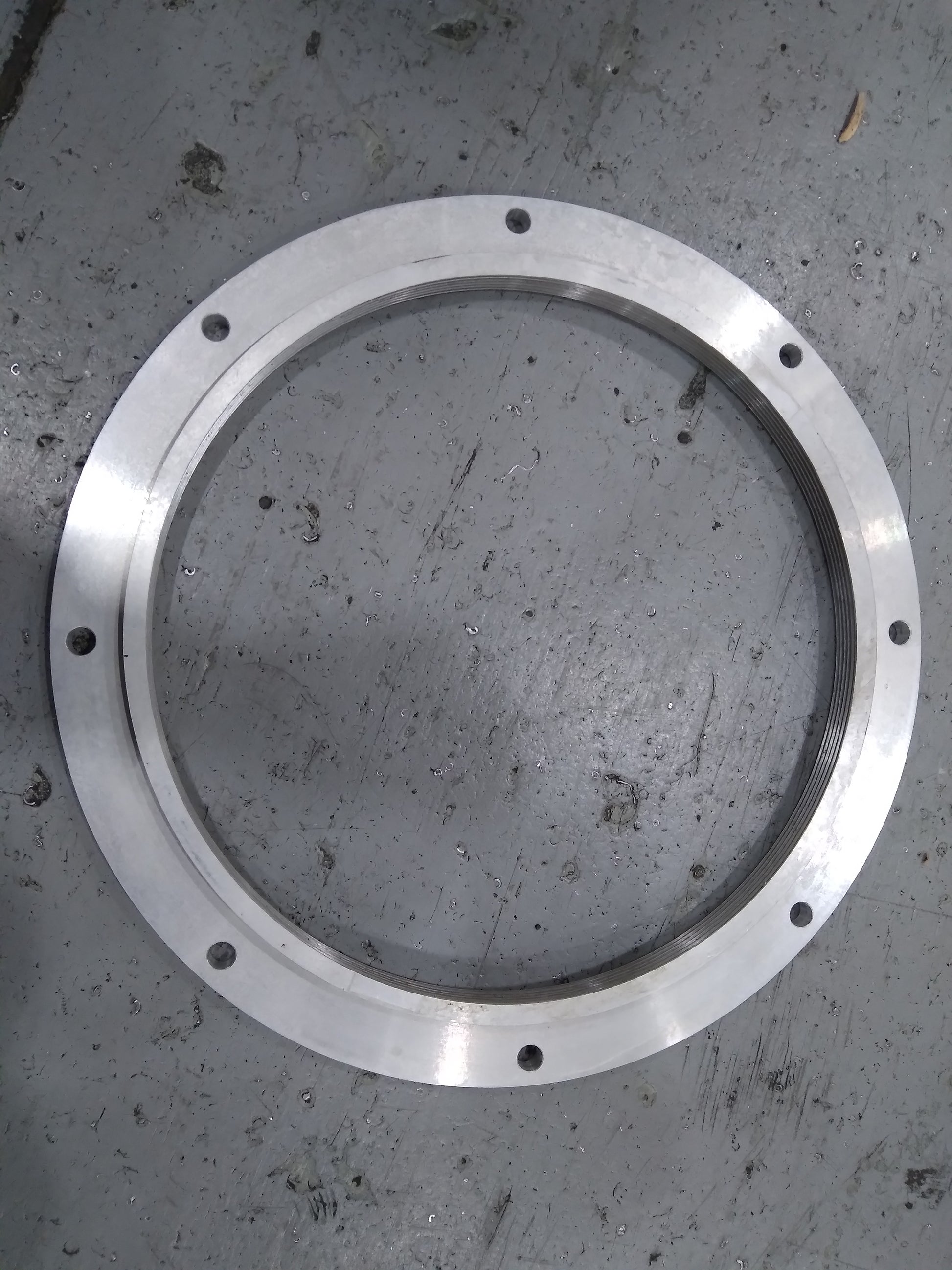 15-1/4" DIA 8 HOLE FLANGED SEALING RING